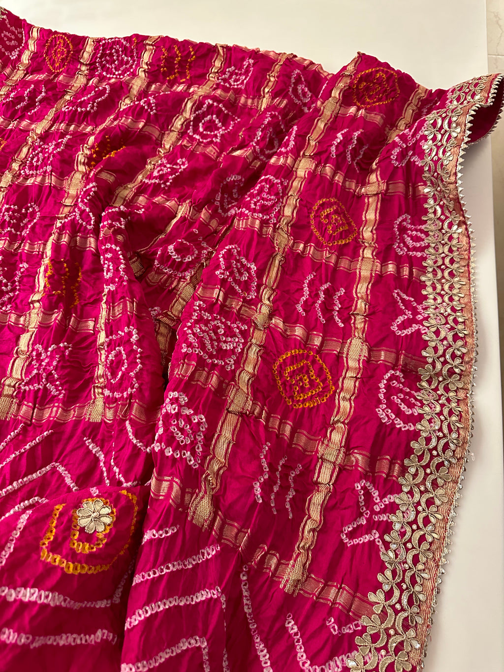 Gotapatti Pure Gajji silk Gharchola