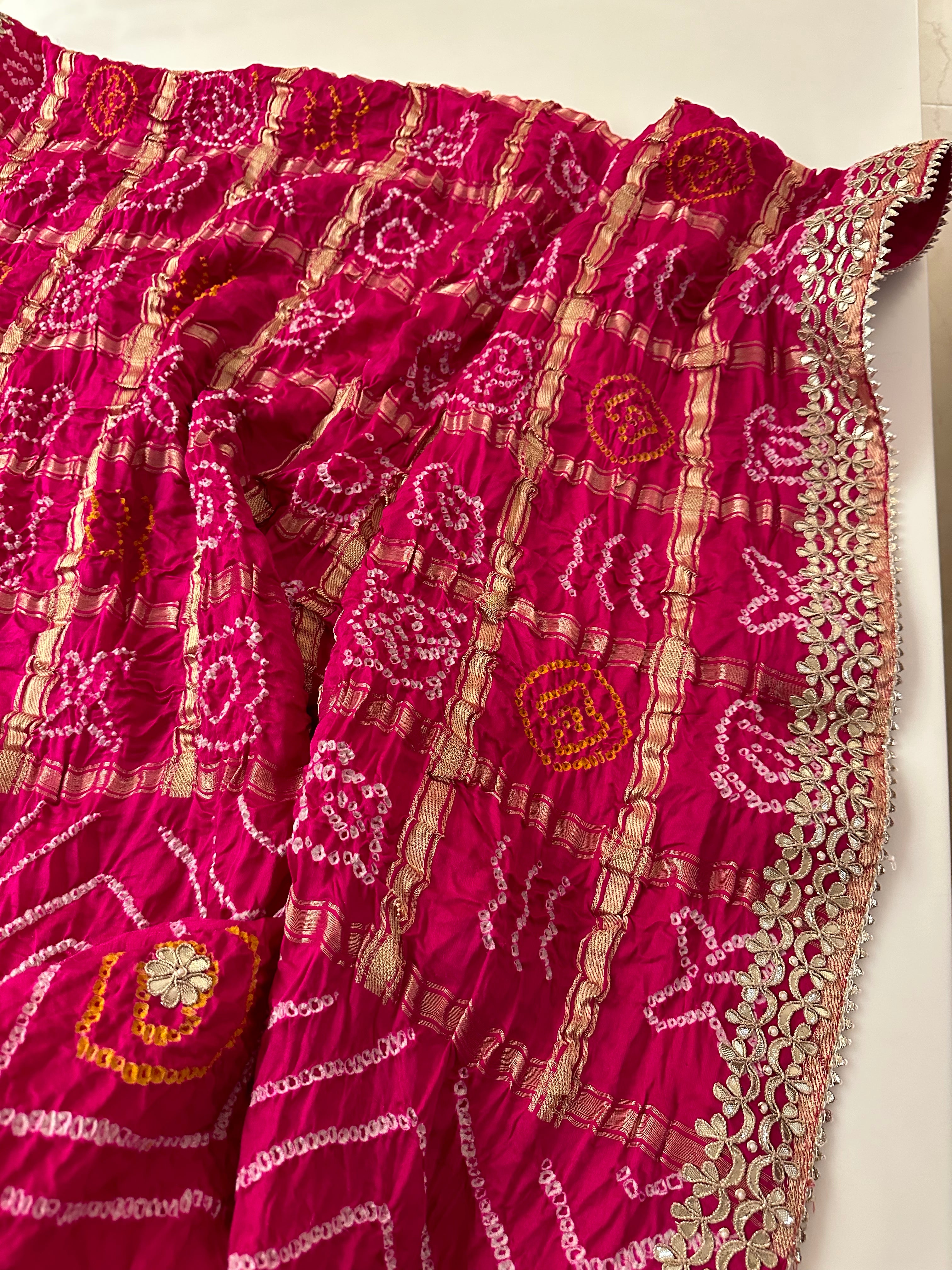 Gotapatti Pure Gajji silk Gharchola