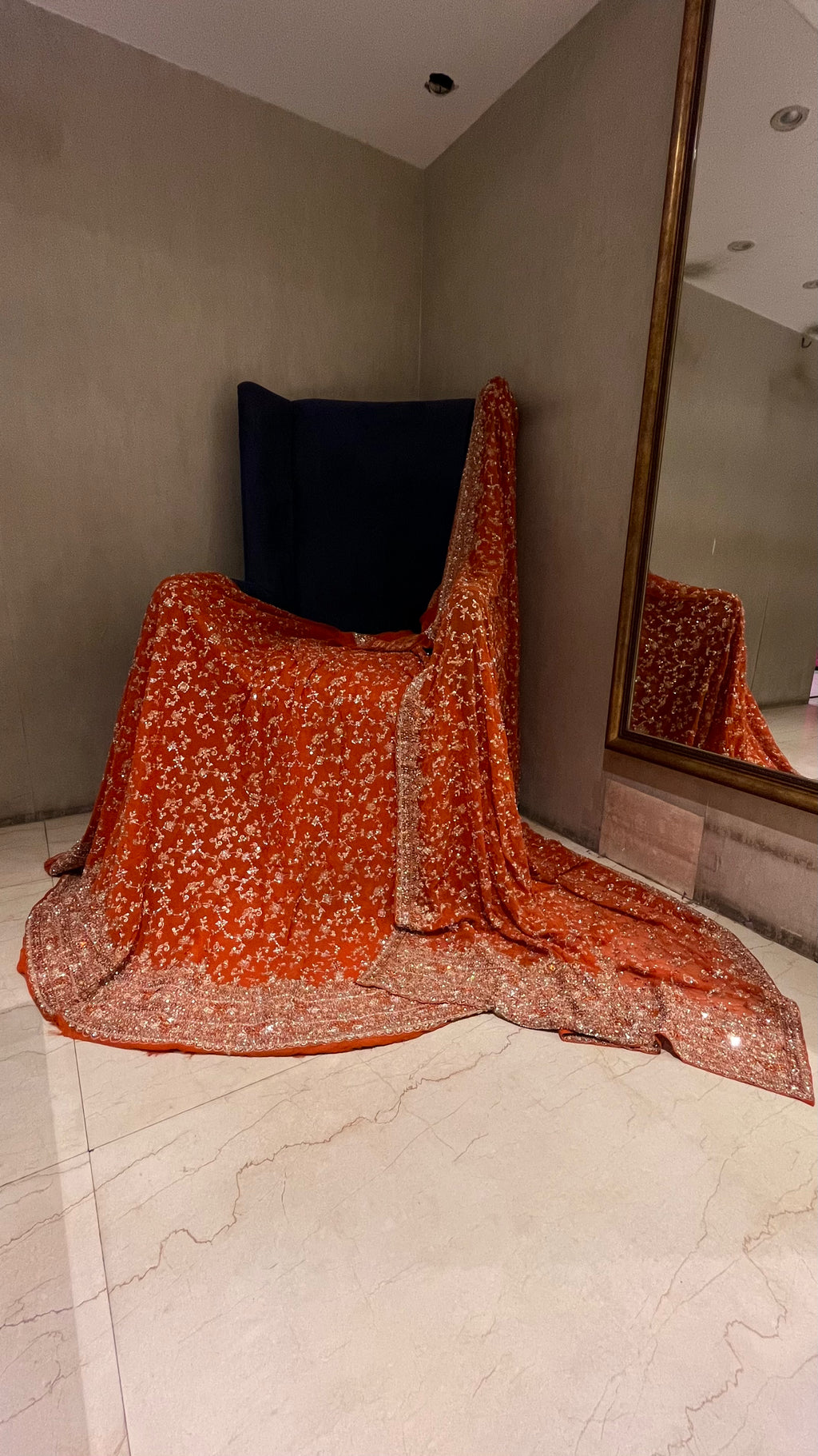 Unstitched Pure Georgette Lehenga