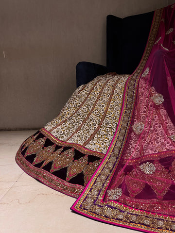 Heavy Handwork bridal lehenga set