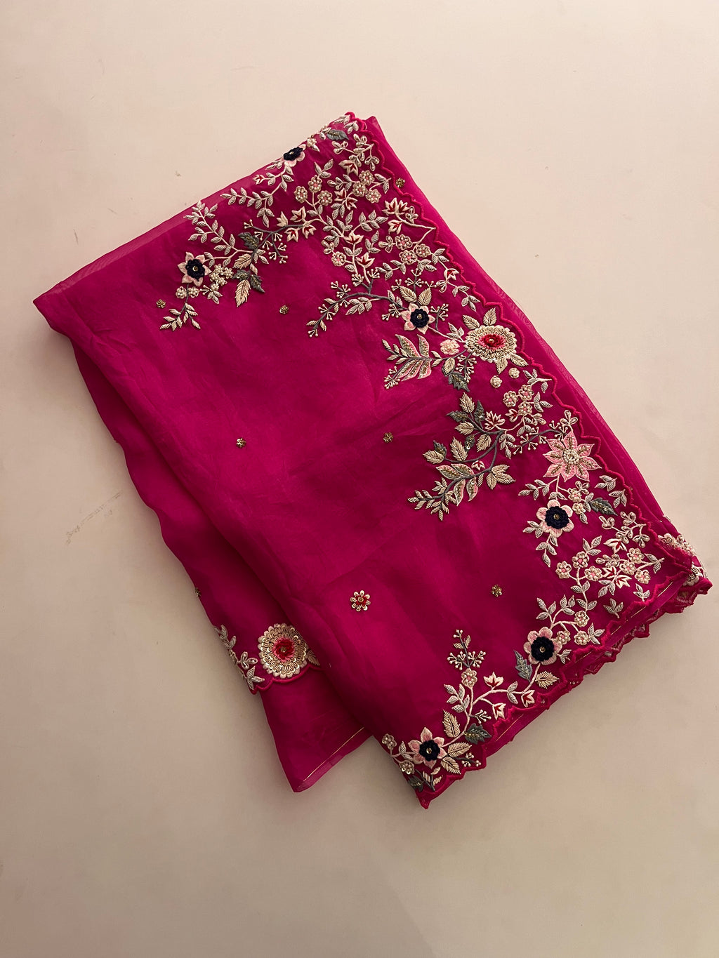 Exclusive Raani Organza saree