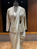 Victorian Silk Indo western set