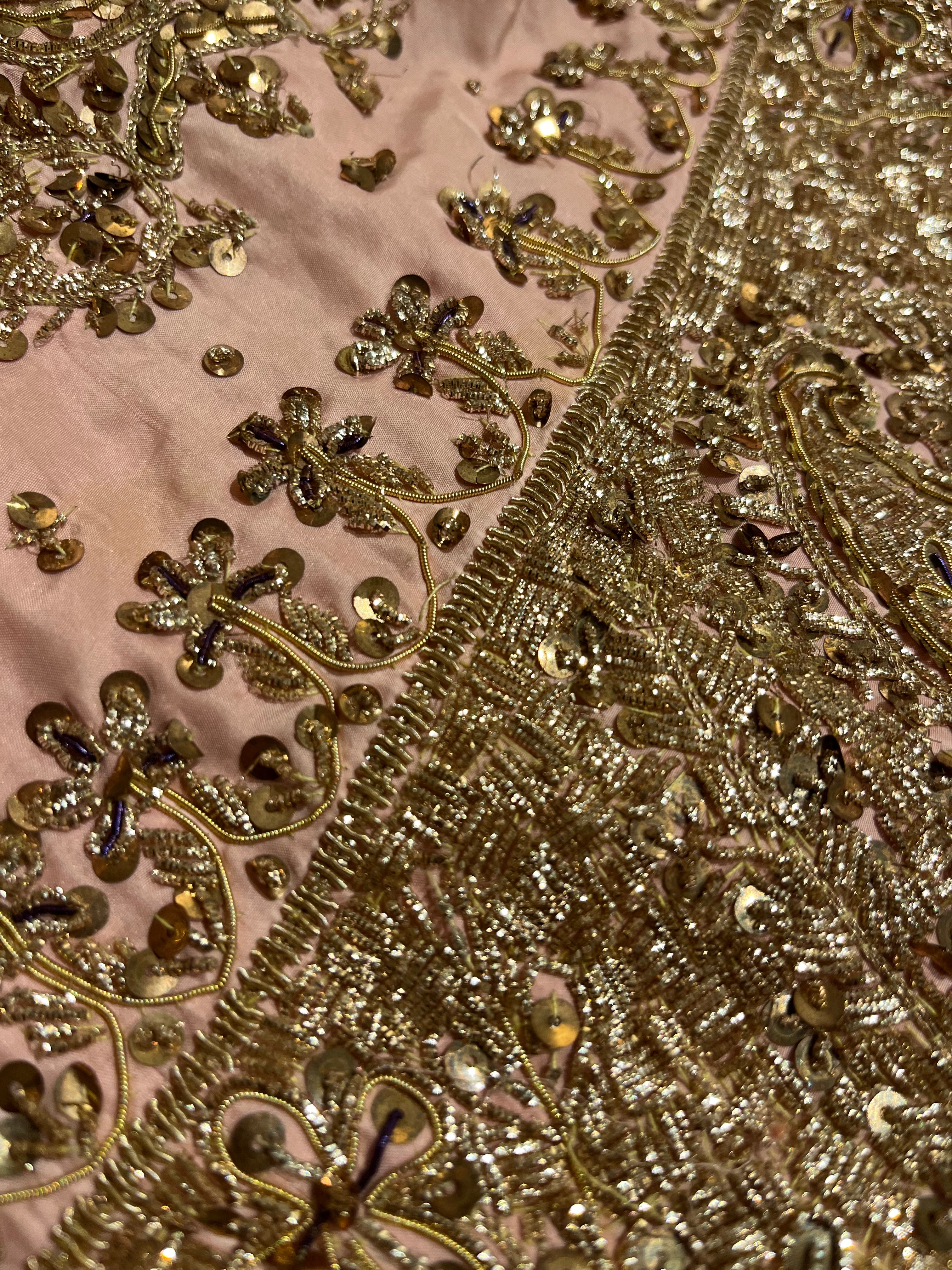 Pastel Pink & Golden Charm Lehenga Set