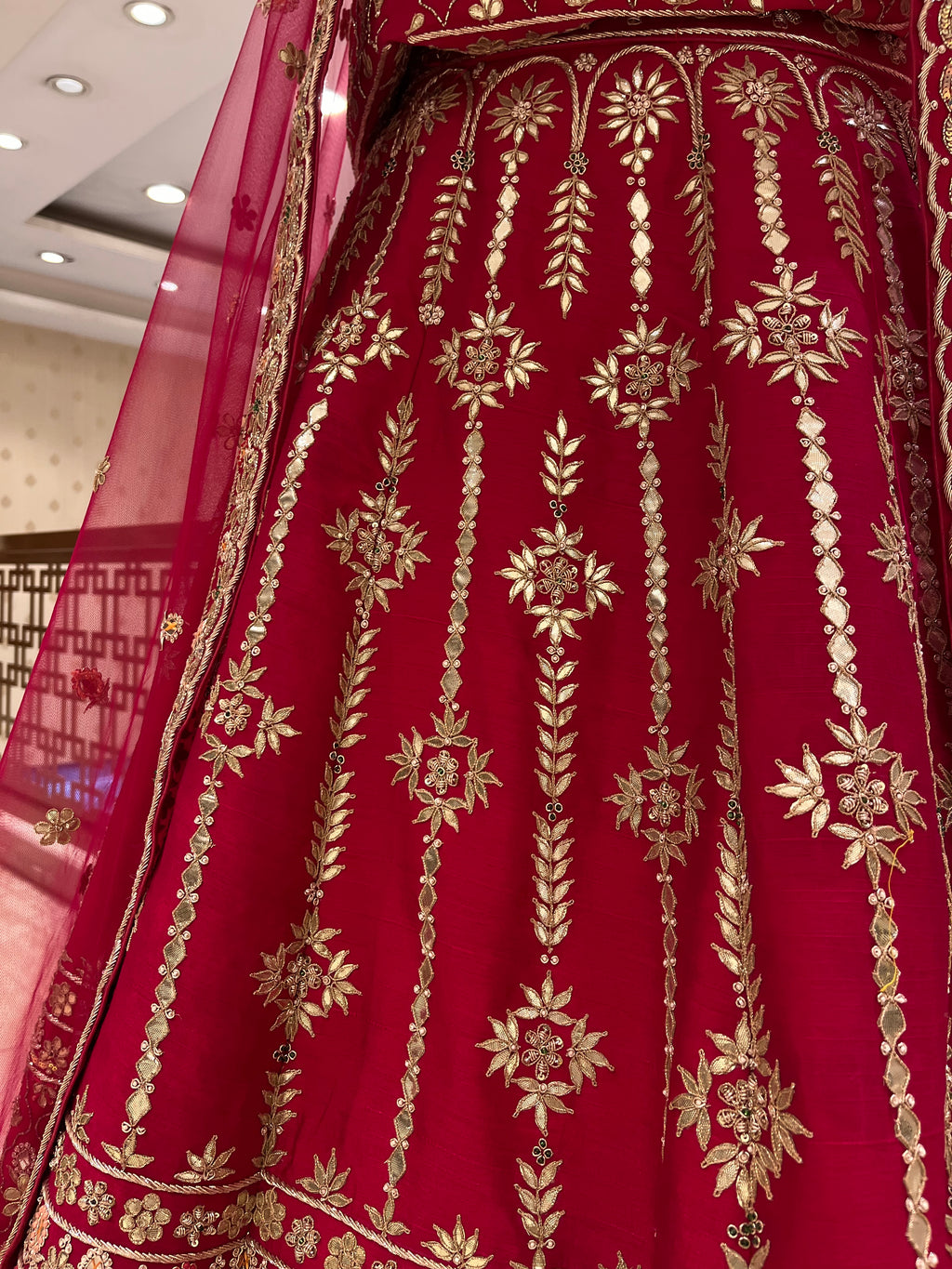 Gotta Patti Bridal Lehenga