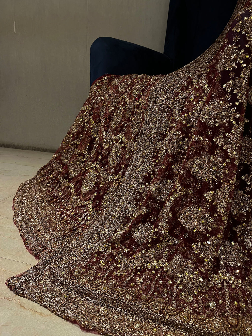 Nawab Bride Lehenga Set