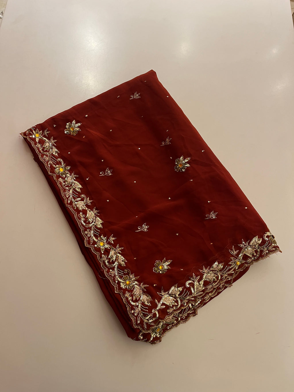 Cocktail Evening Saree