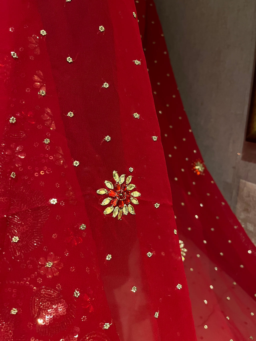 Bridal Red Lehenga Set