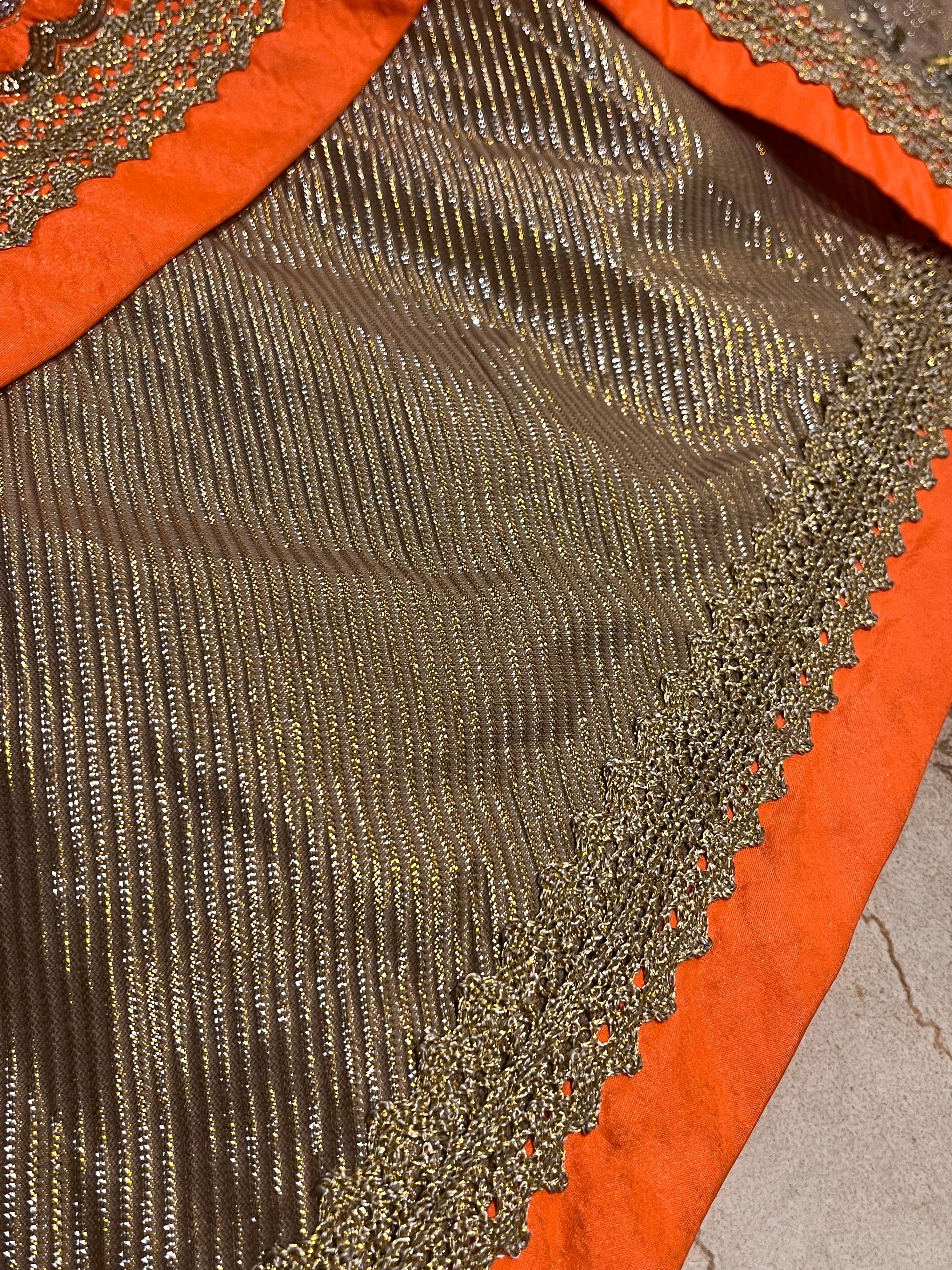 Crème Lehenga set