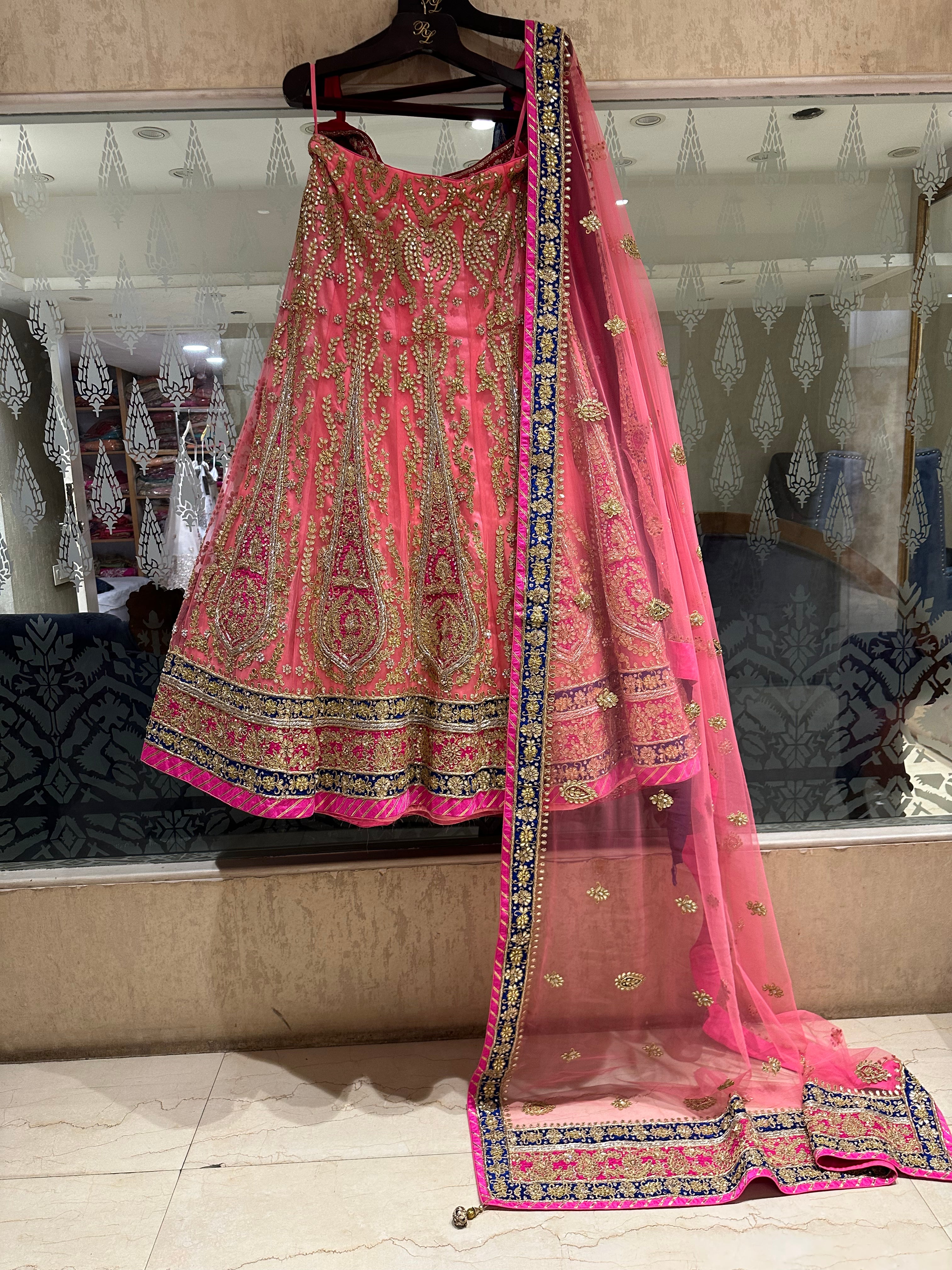 Rajwada Heavy Gotapatti Lehenga set