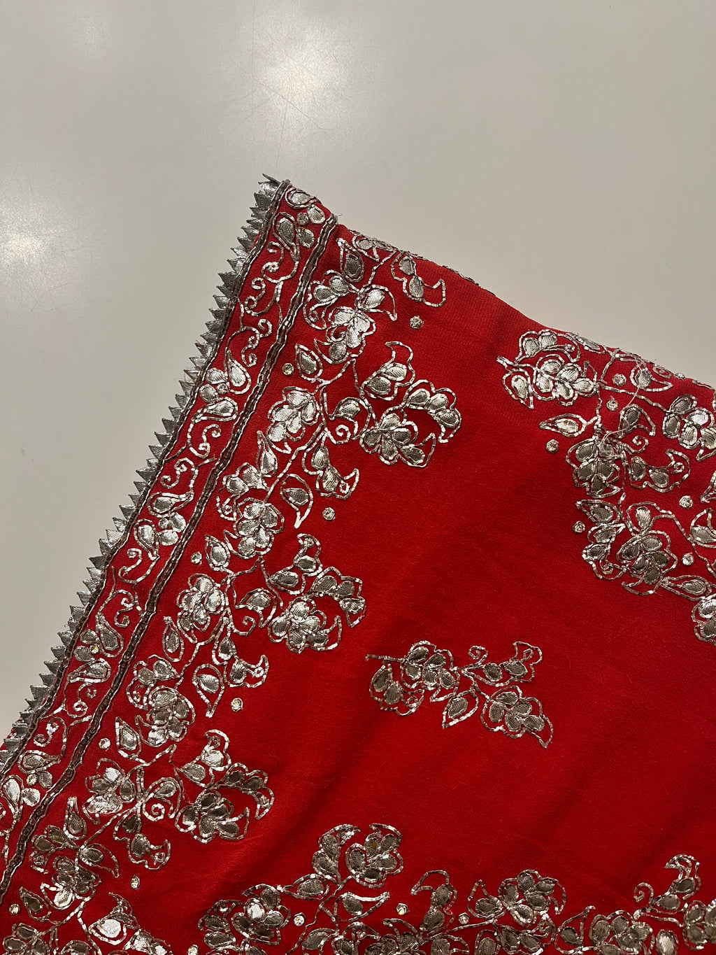 Gotta Patti Georgette Saree