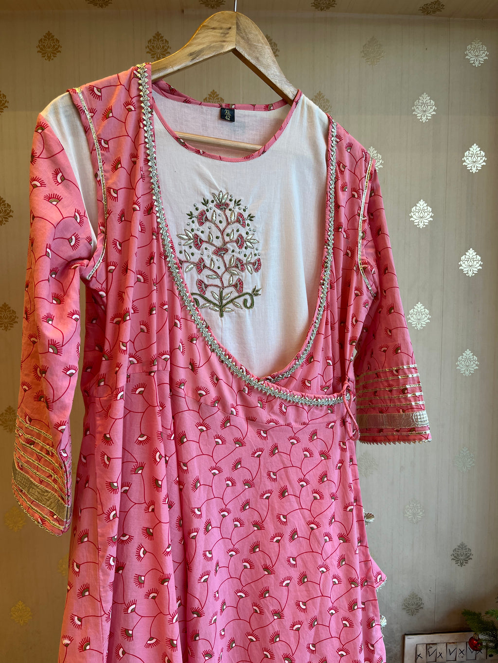 Printed Cotton Angrakha