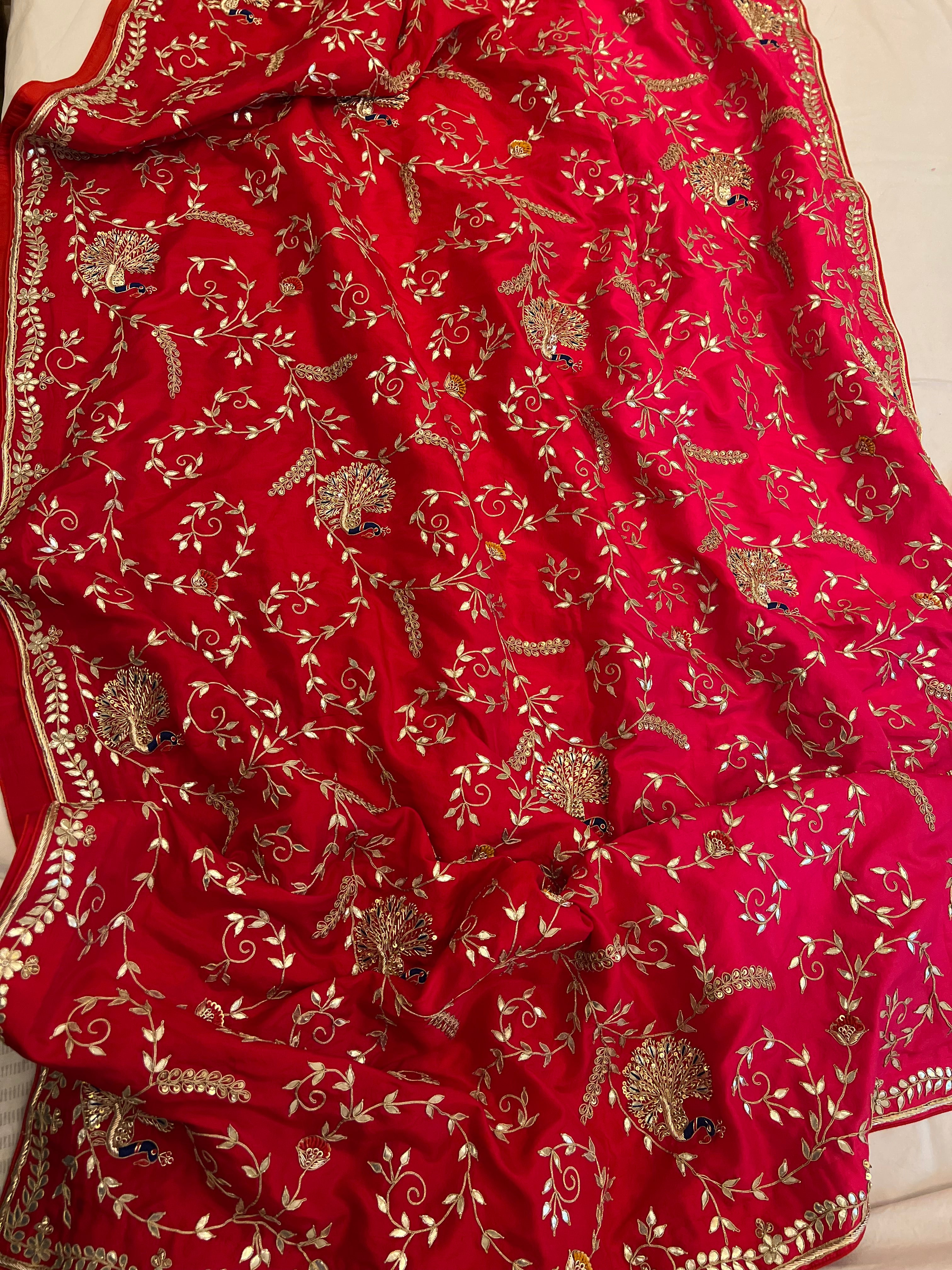 Sobhagya Bridal Gotapatti Saree