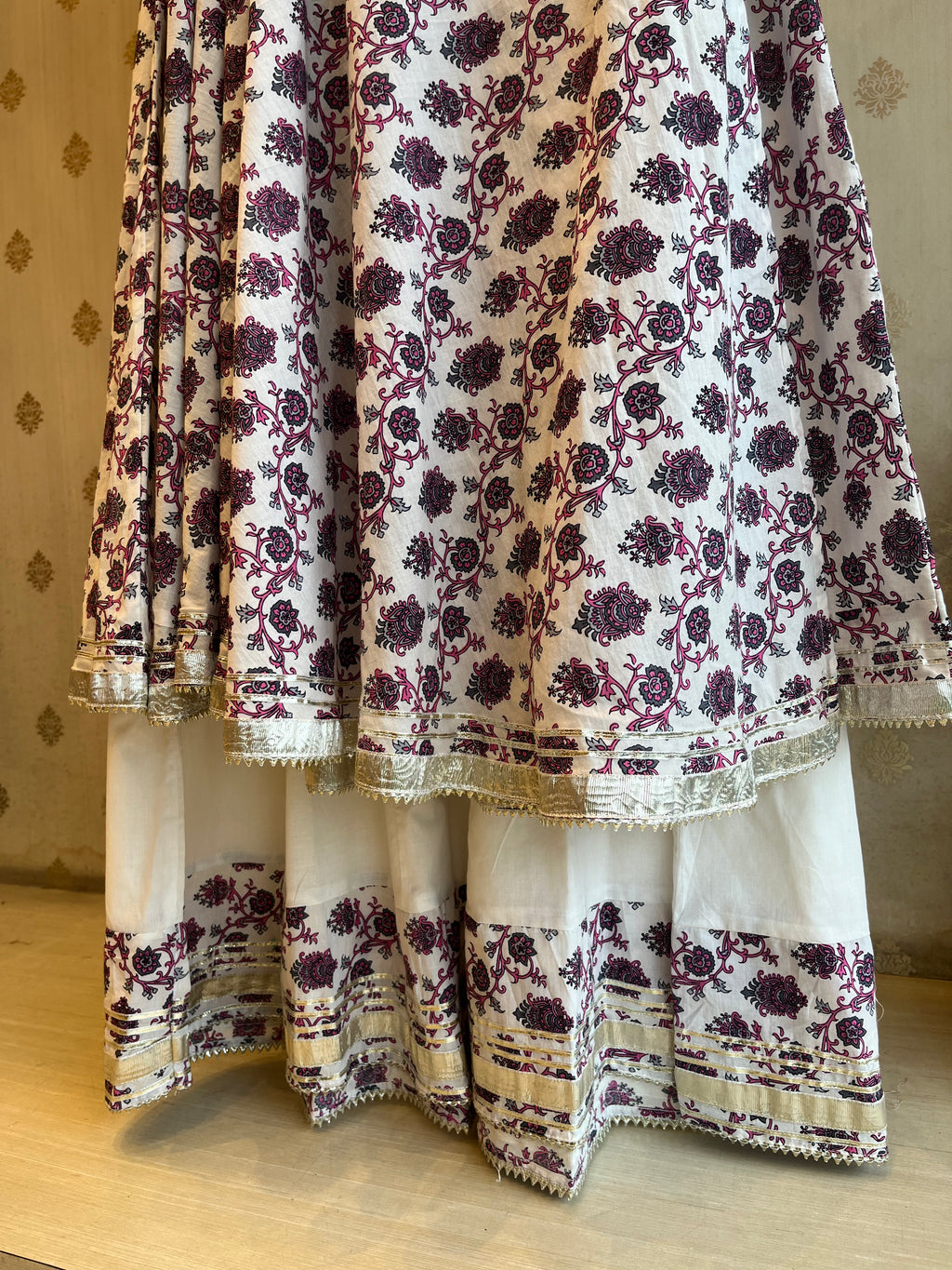 Printed Cotton Angrakha