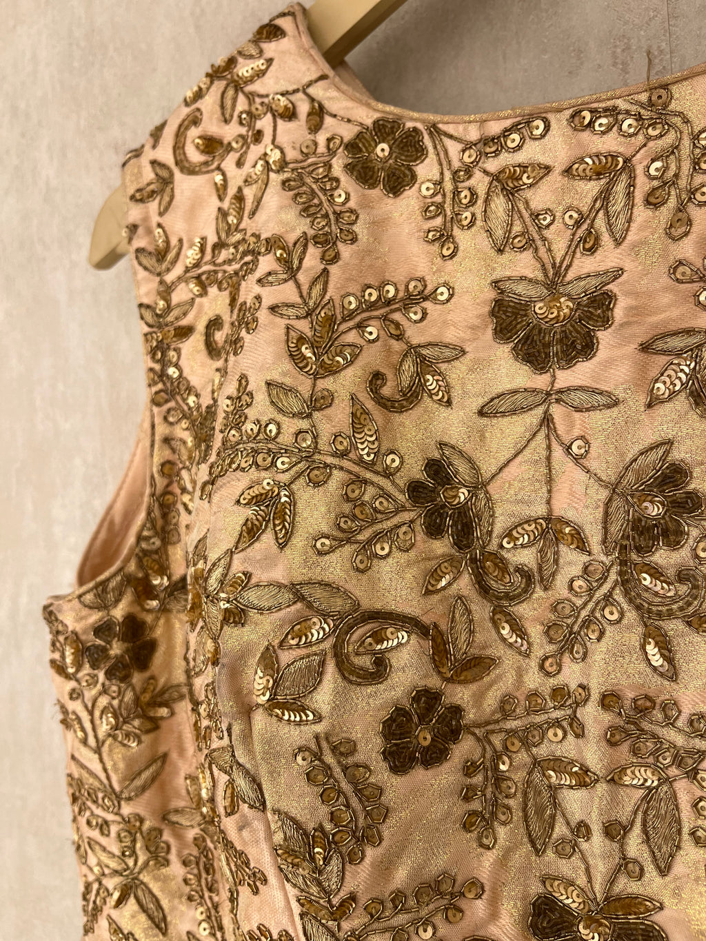Crème Silk Gown