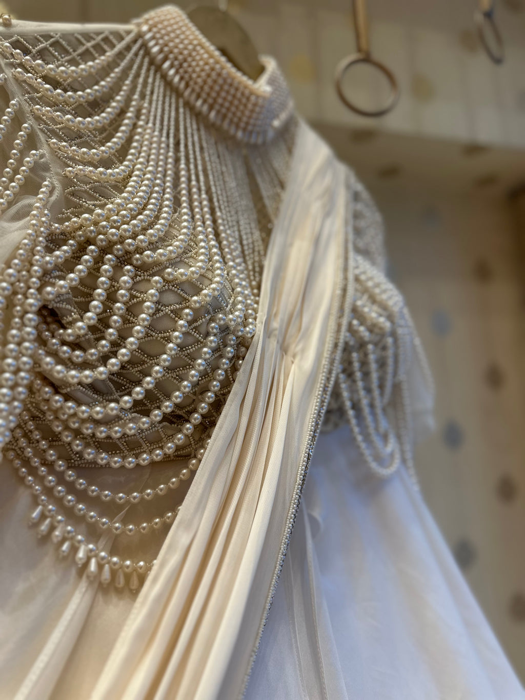 Romance Pearls Indo Western