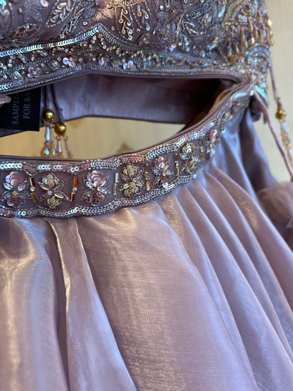 Bridgerton Lilac fairy tale lehenga