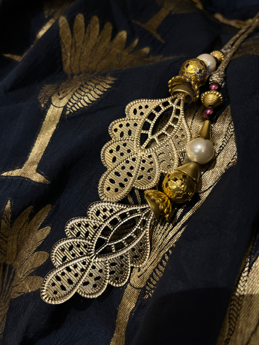 Navy Blue Lehenga Set