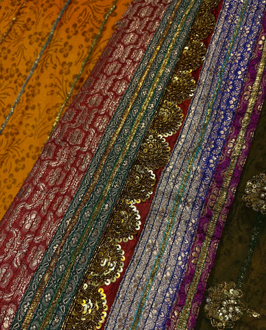 Net & Brocade Traditional Lehenga