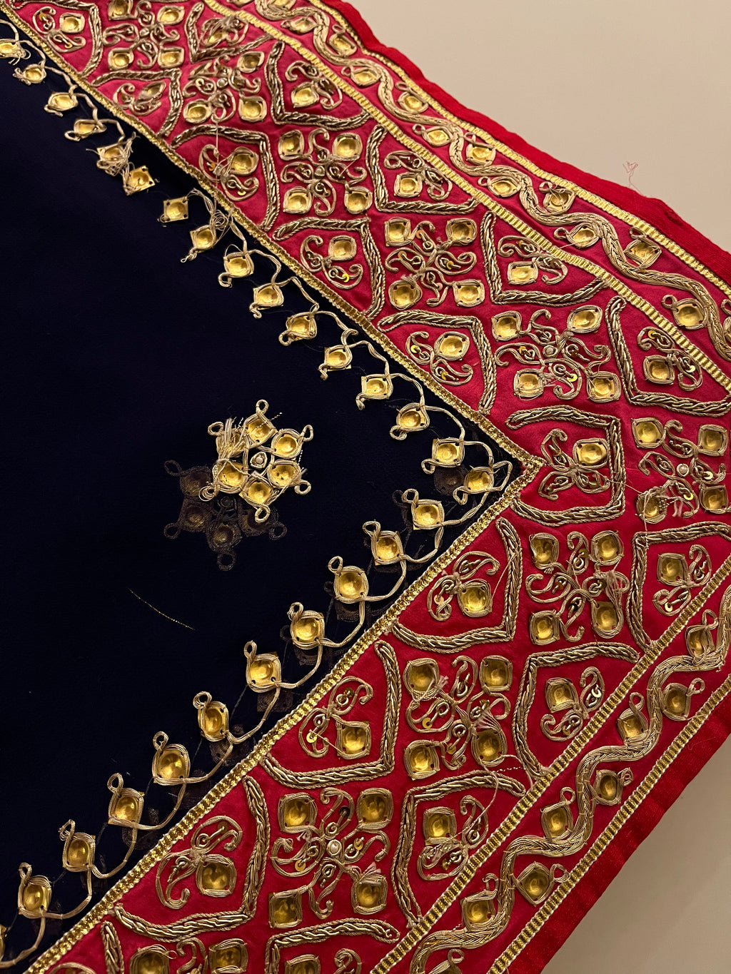 Pure Georgette Marwari Saree