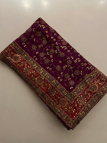devdas paro wine saree