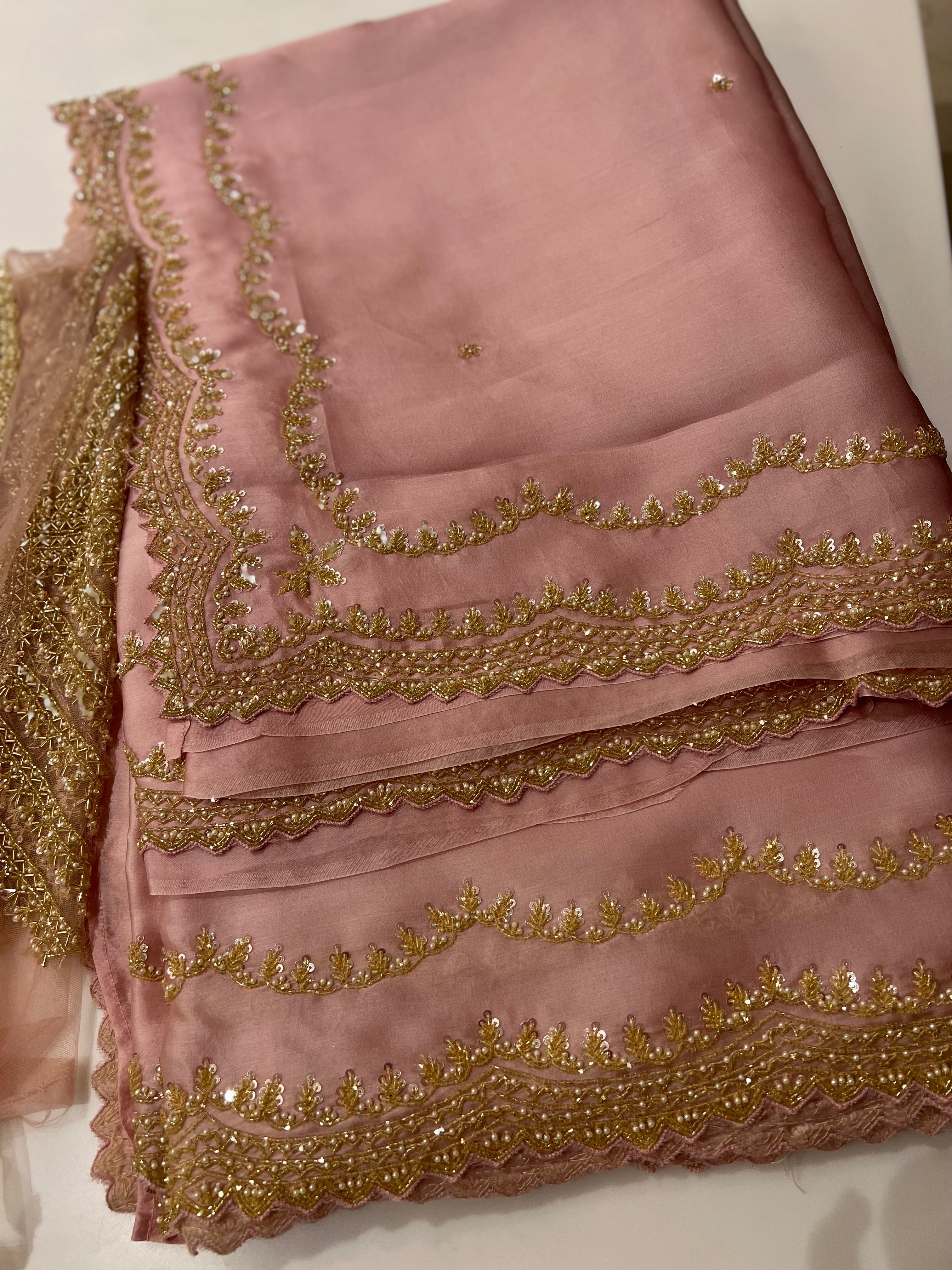 Lush Pink Exclusive saree