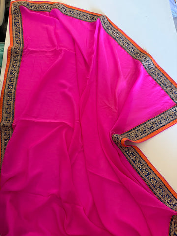 Kareena Pink pure saree