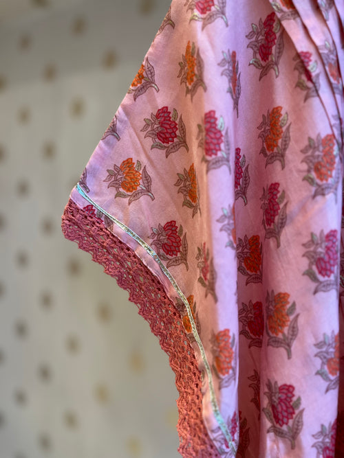 Printed Cotton Kaftaan