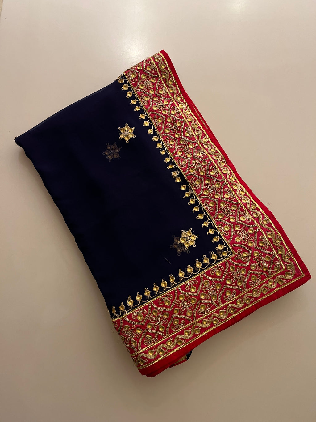 Pure Georgette Marwari Saree