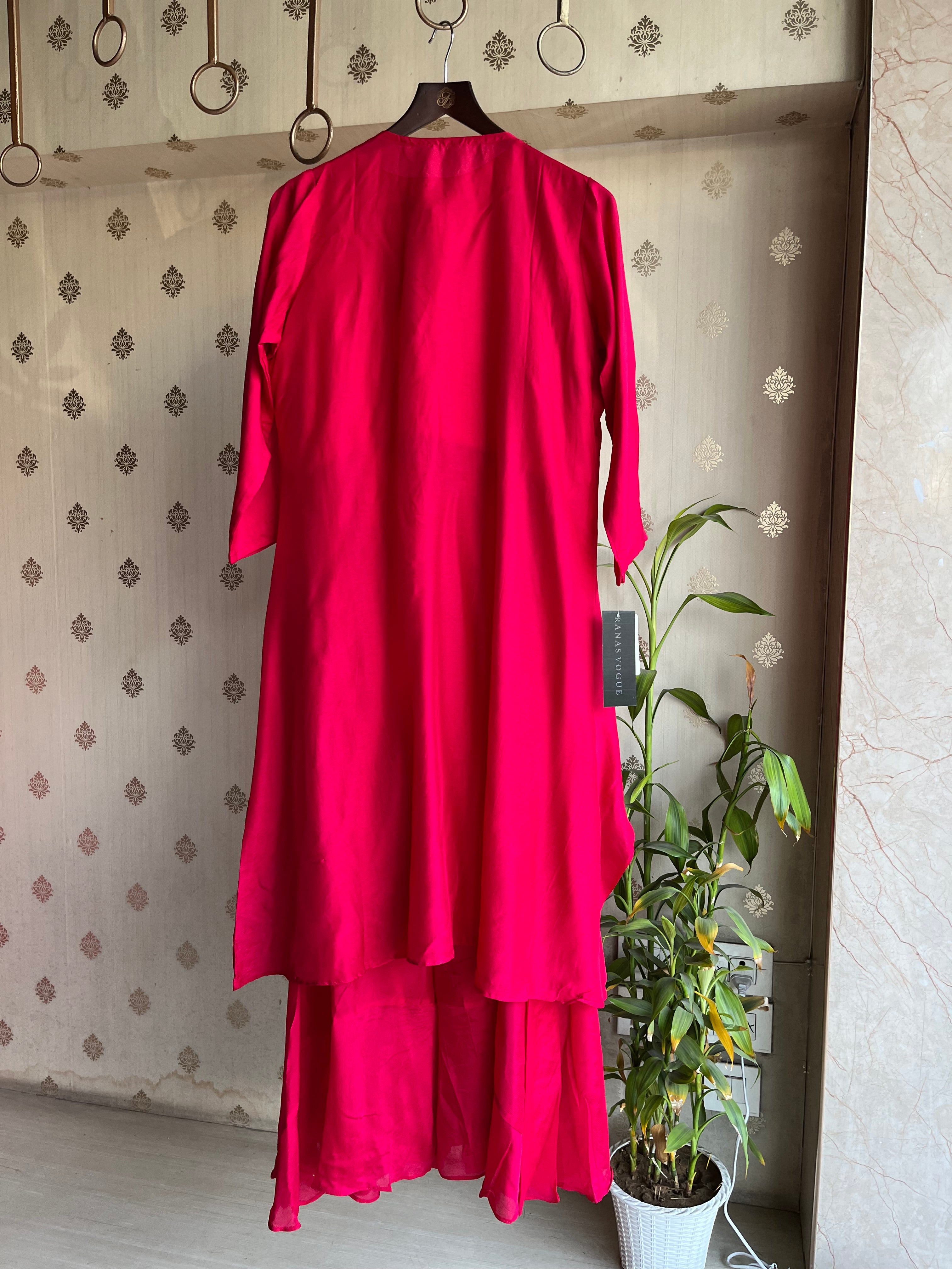 Bright Pink Indoor-Western Set
