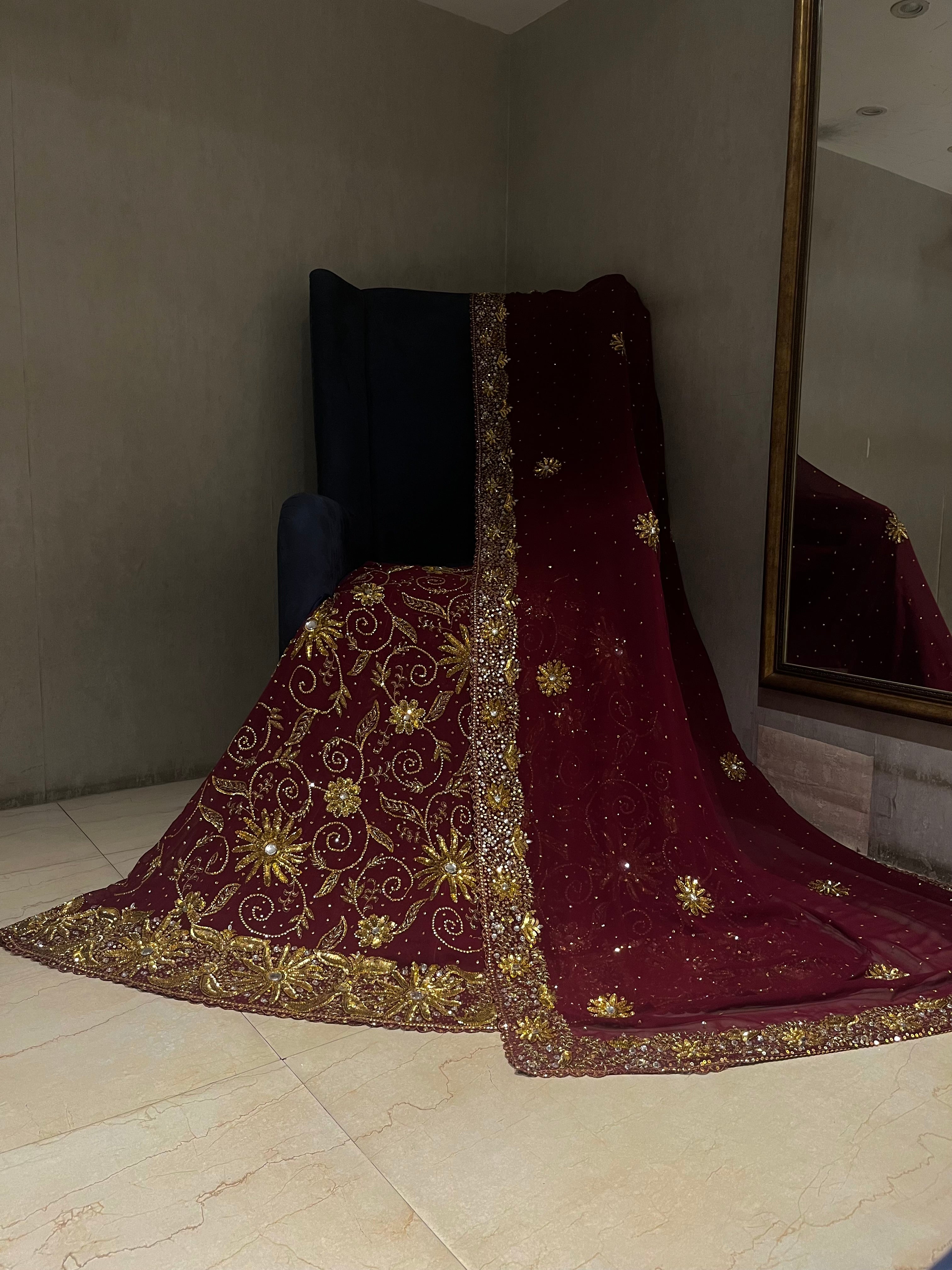 Heavy Sequins Lehenga Set