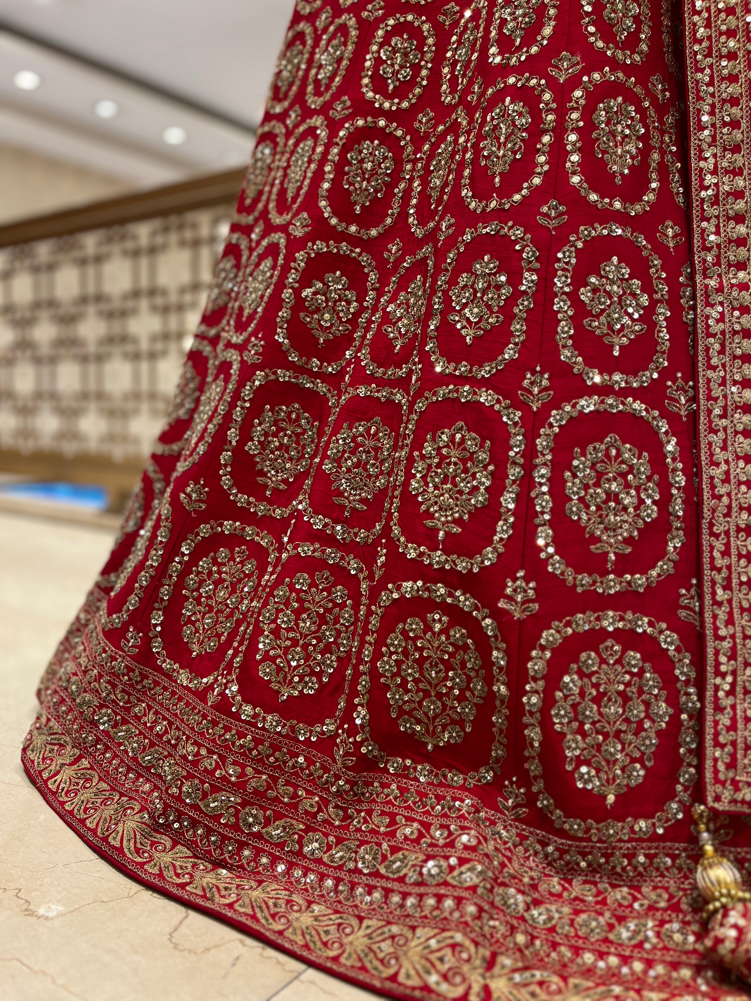 Jharokha Bridal Lehenga
