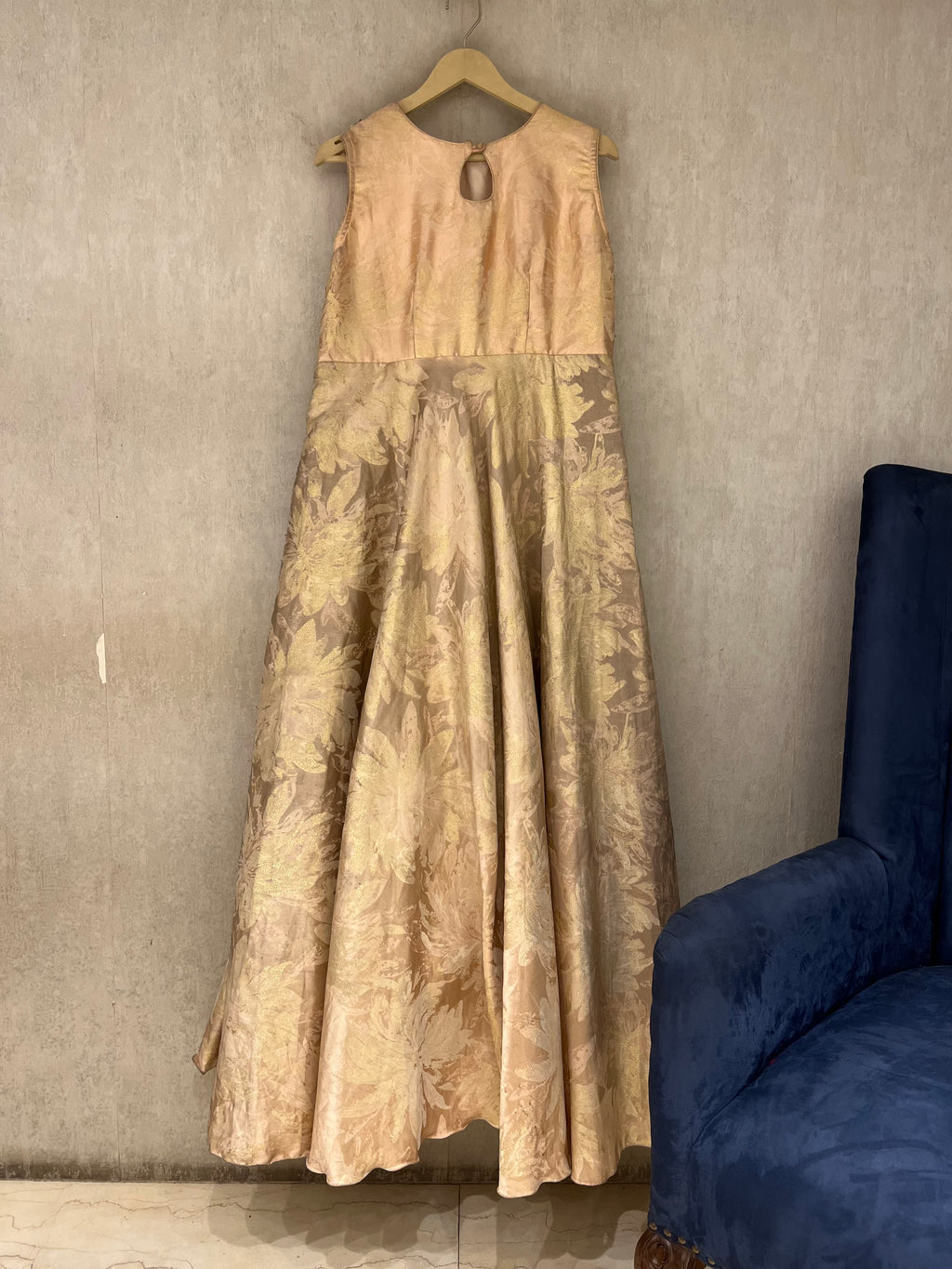 Crème Silk Gown