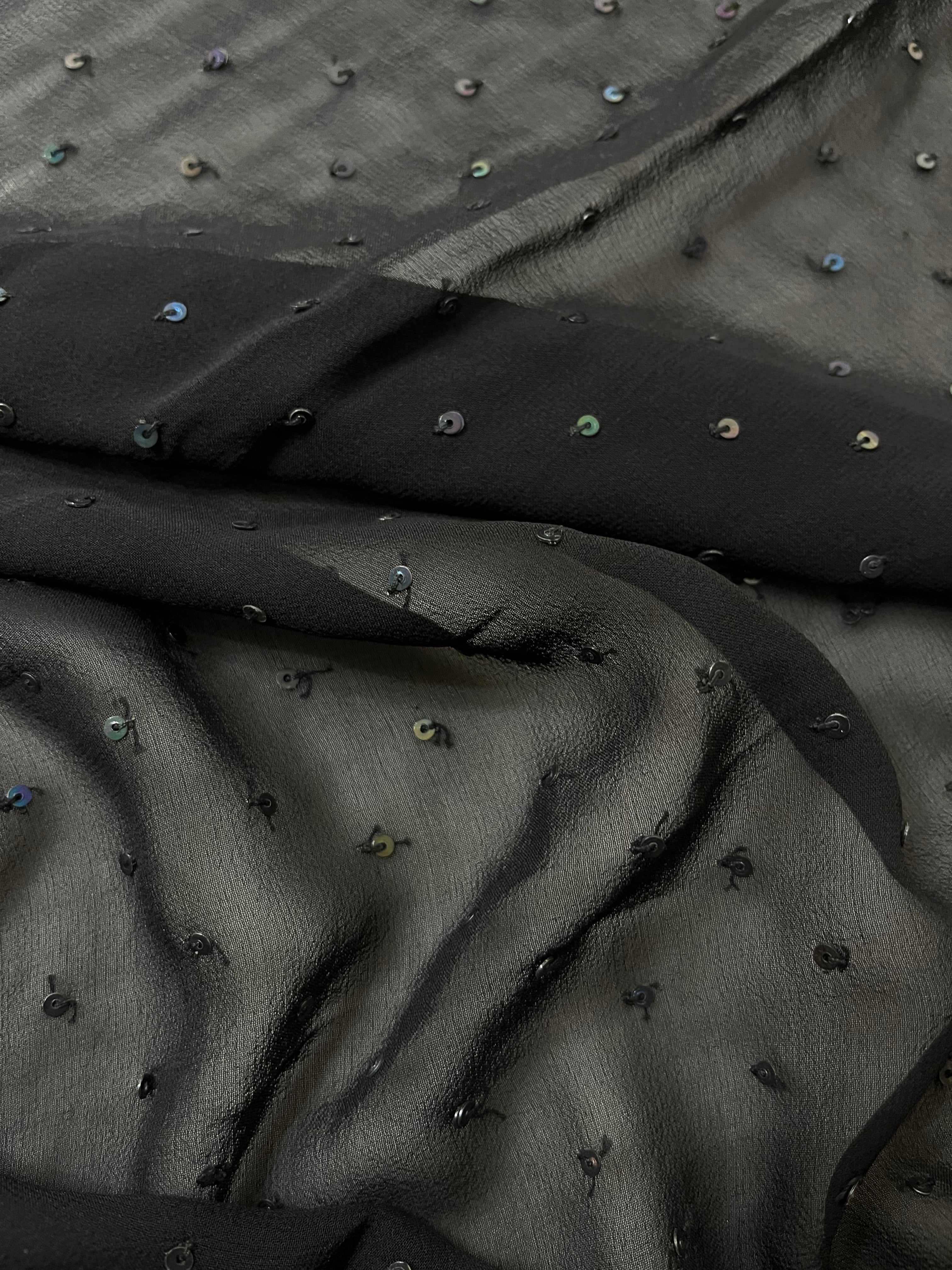 Black Cocktail Saree
