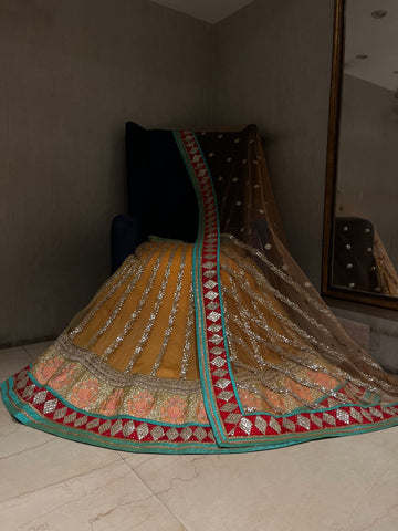 Jaipuri Gotta Patti lehenga set