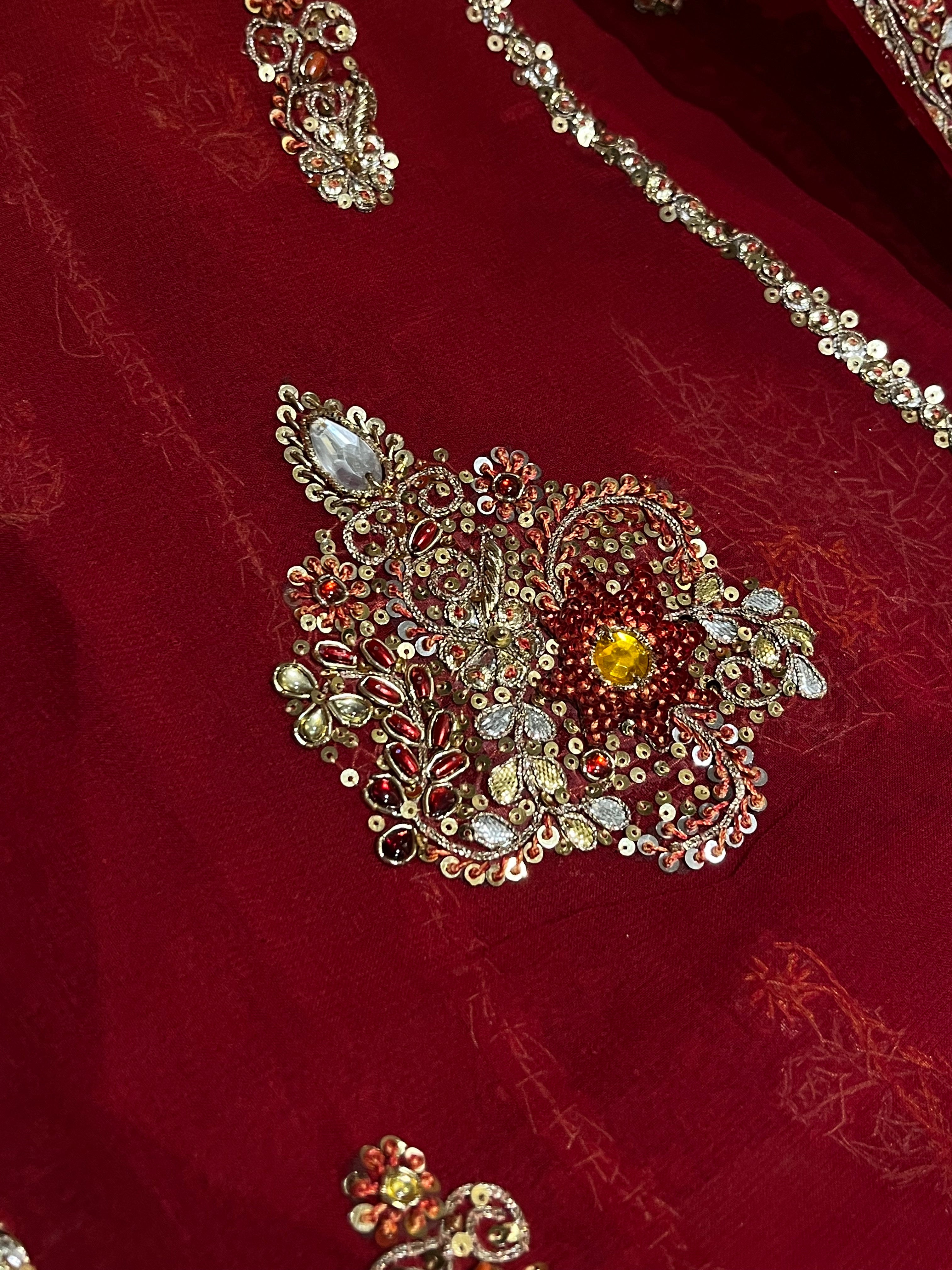 Traditional Pure Georgette Lehenga set