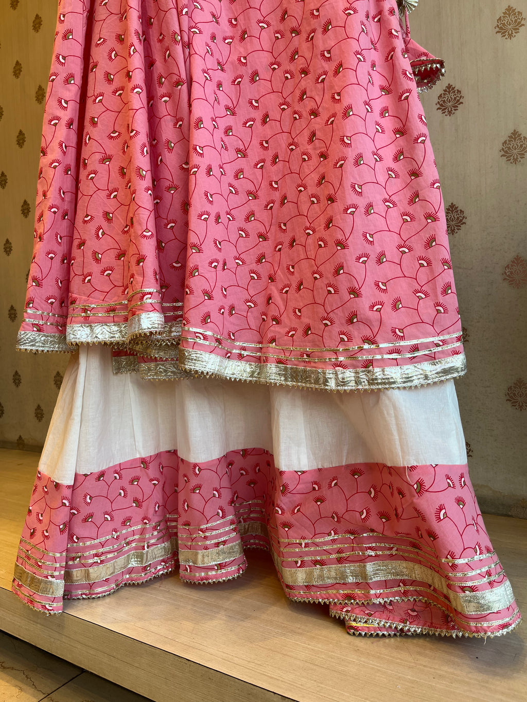 Printed Cotton Angrakha