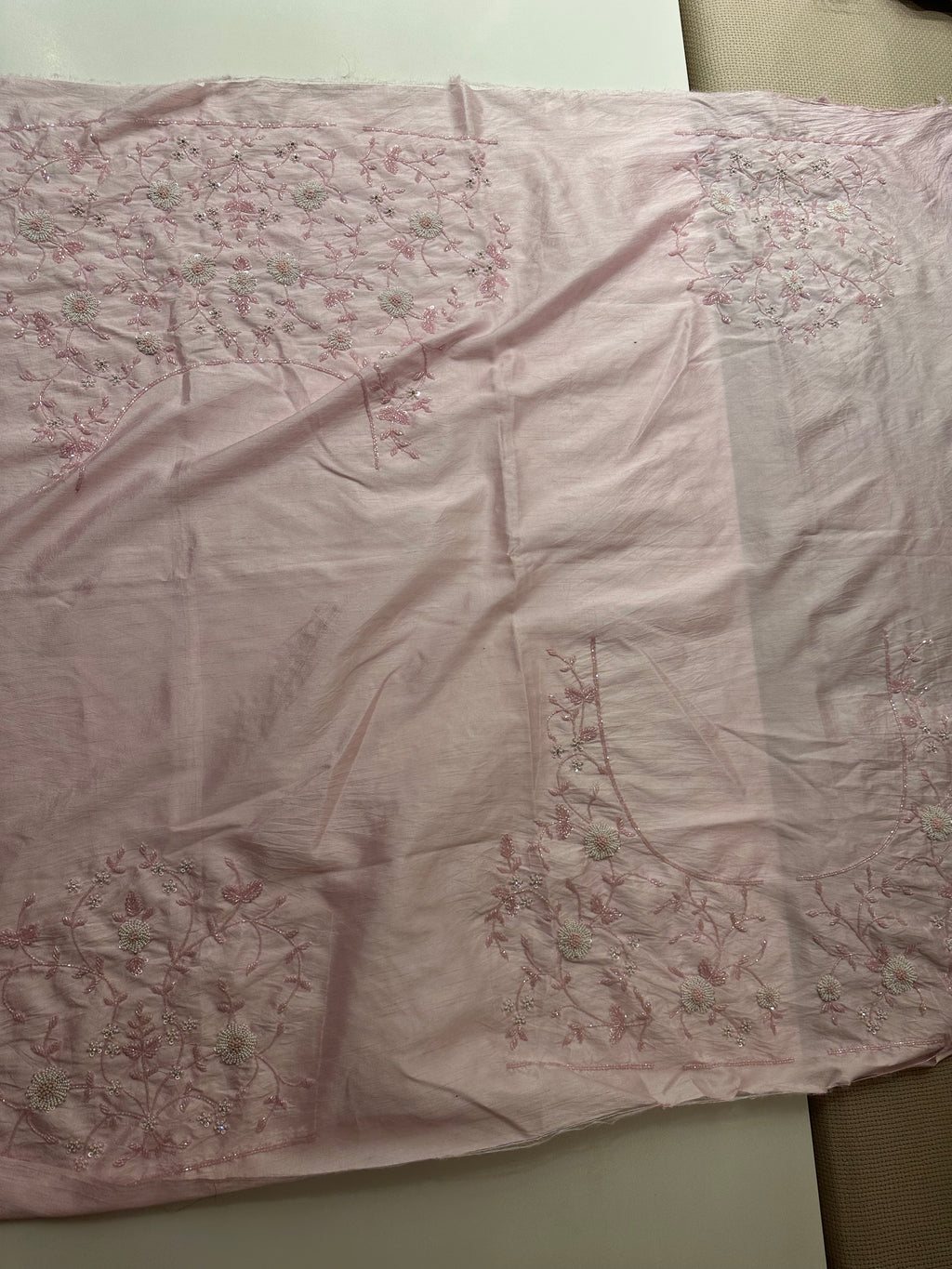Luxe Satin Organza saree