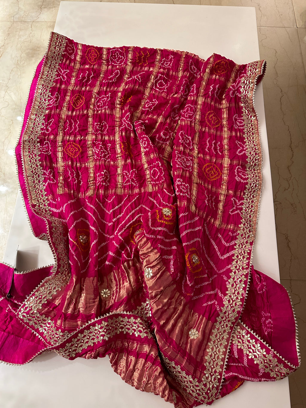 Gotapatti Pure Gajji silk Gharchola