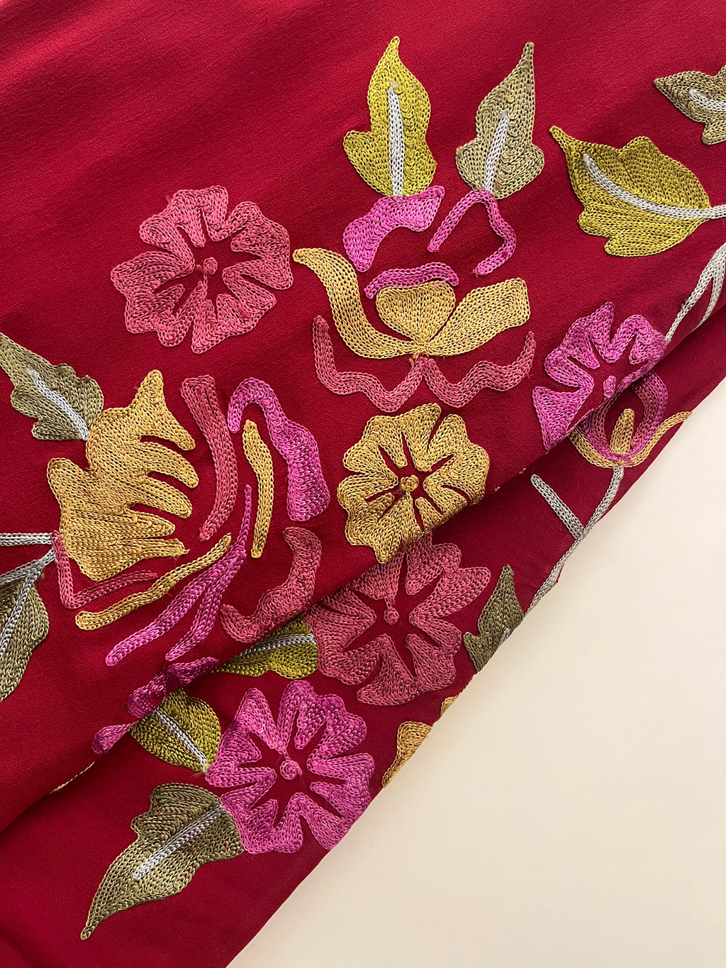 Floral Georgette Saree
