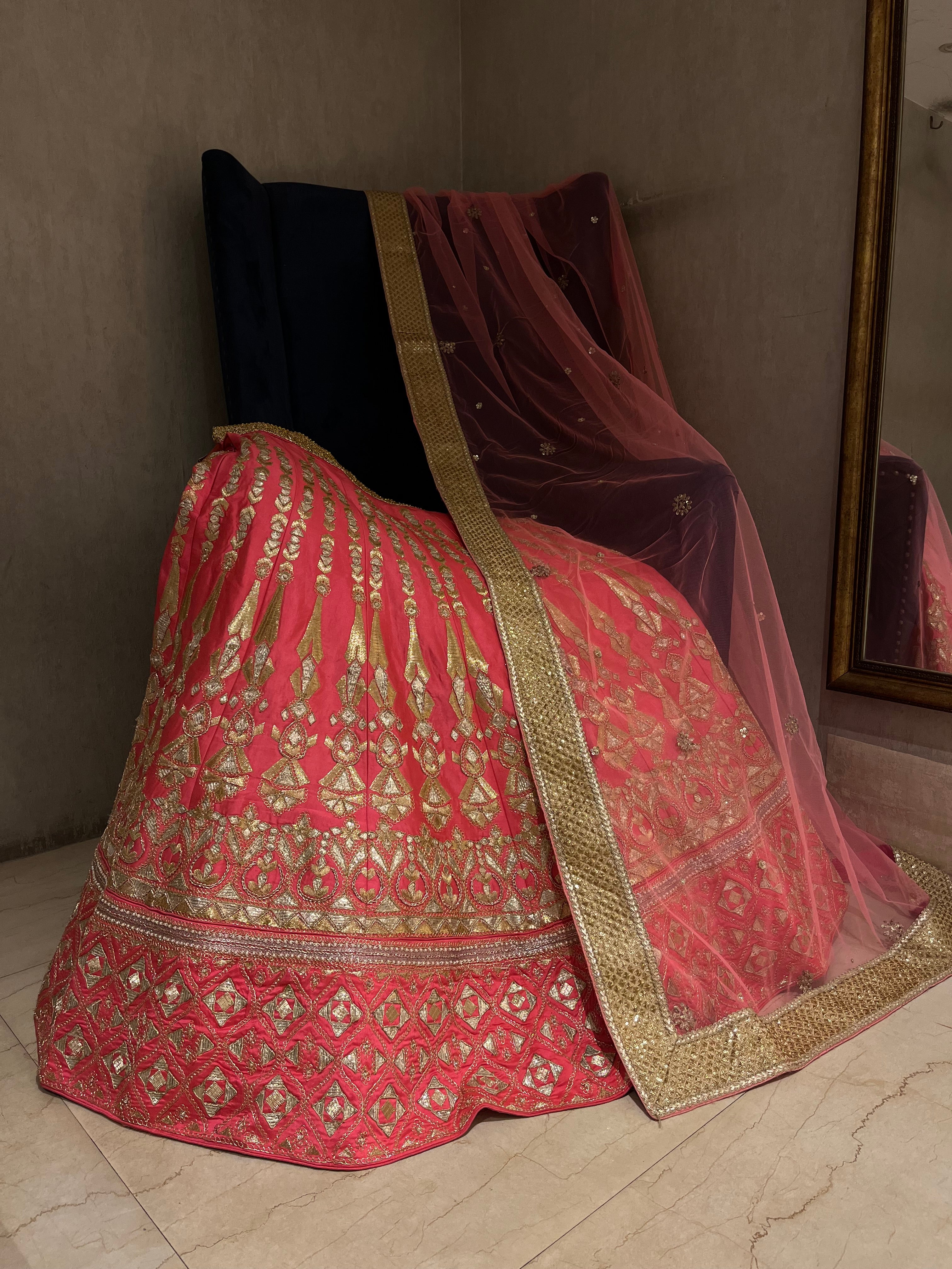 Beautiful Pink Lehenga Set