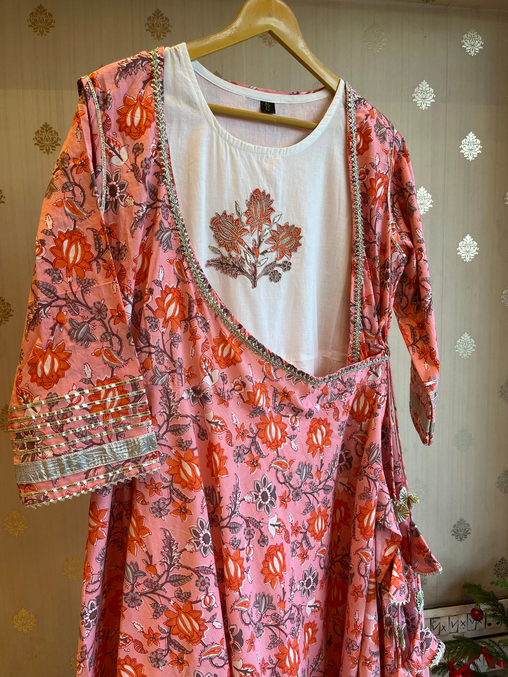 Printed Cotton Angrakha