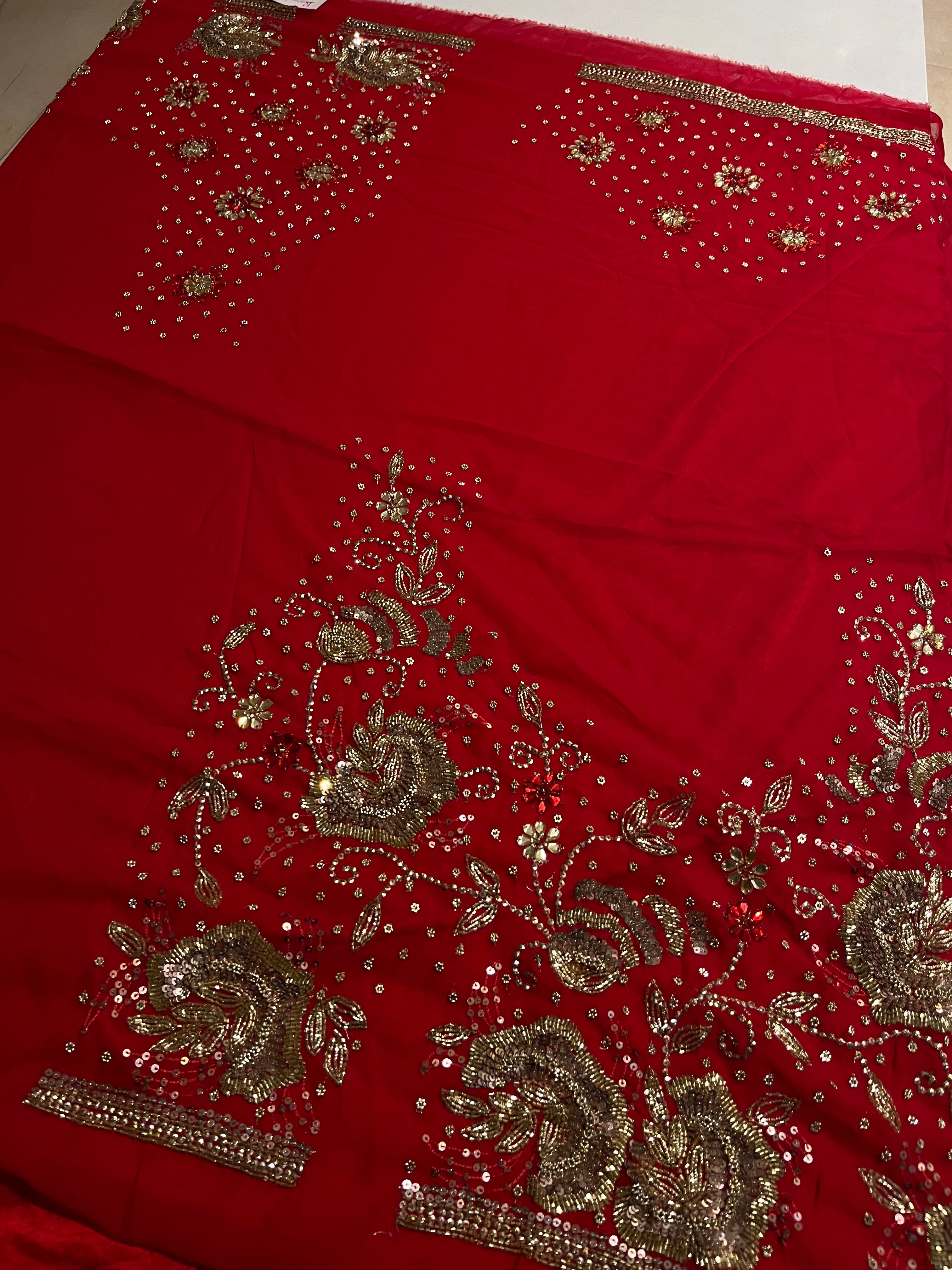 Bridal Red Lehenga Set
