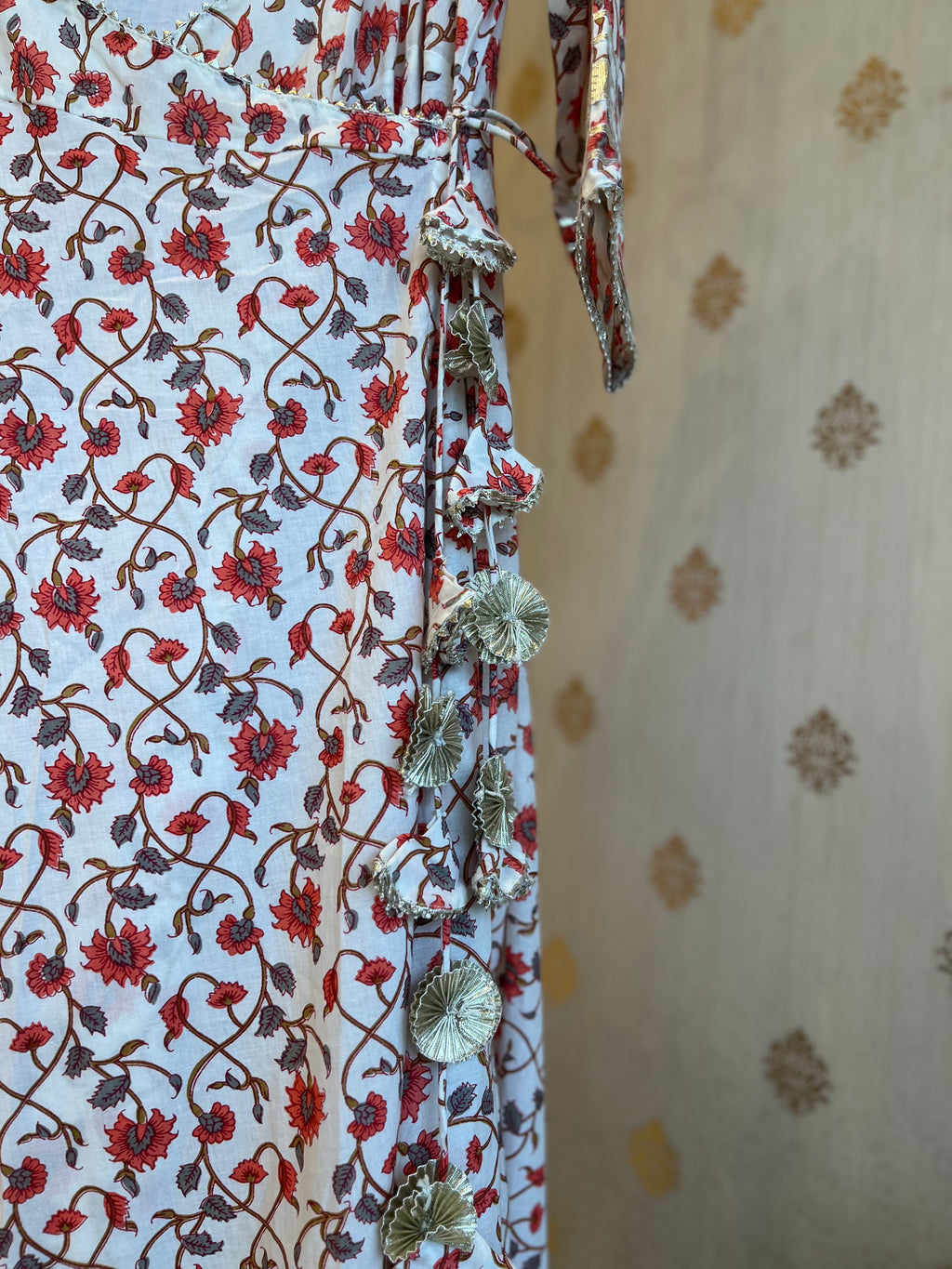 Printed Cotton Angrakha