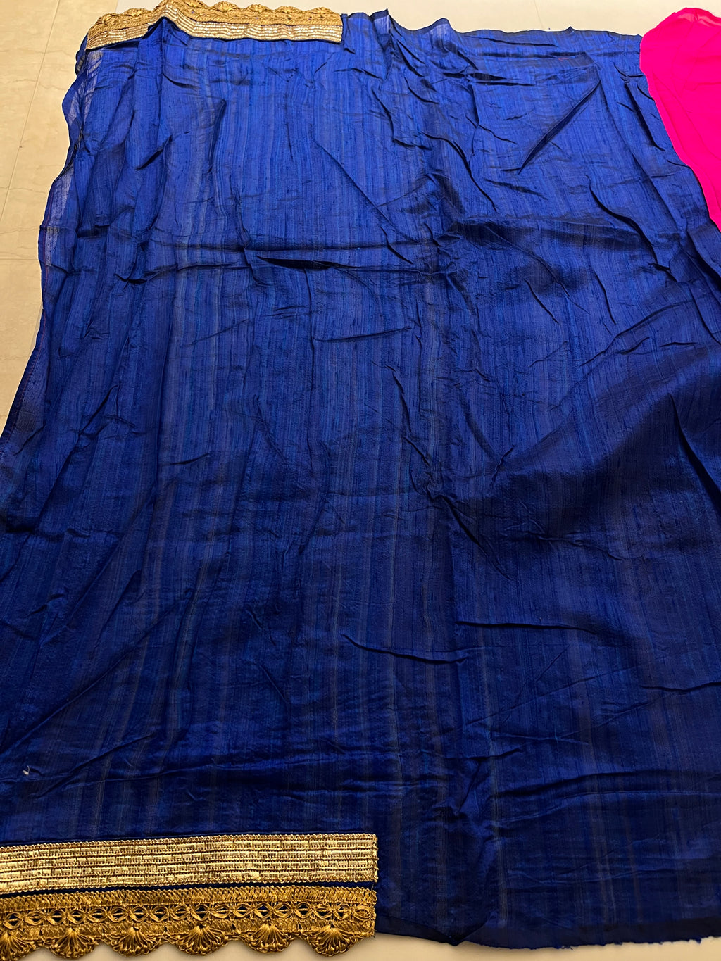 Raani Pink Georgette Saree
