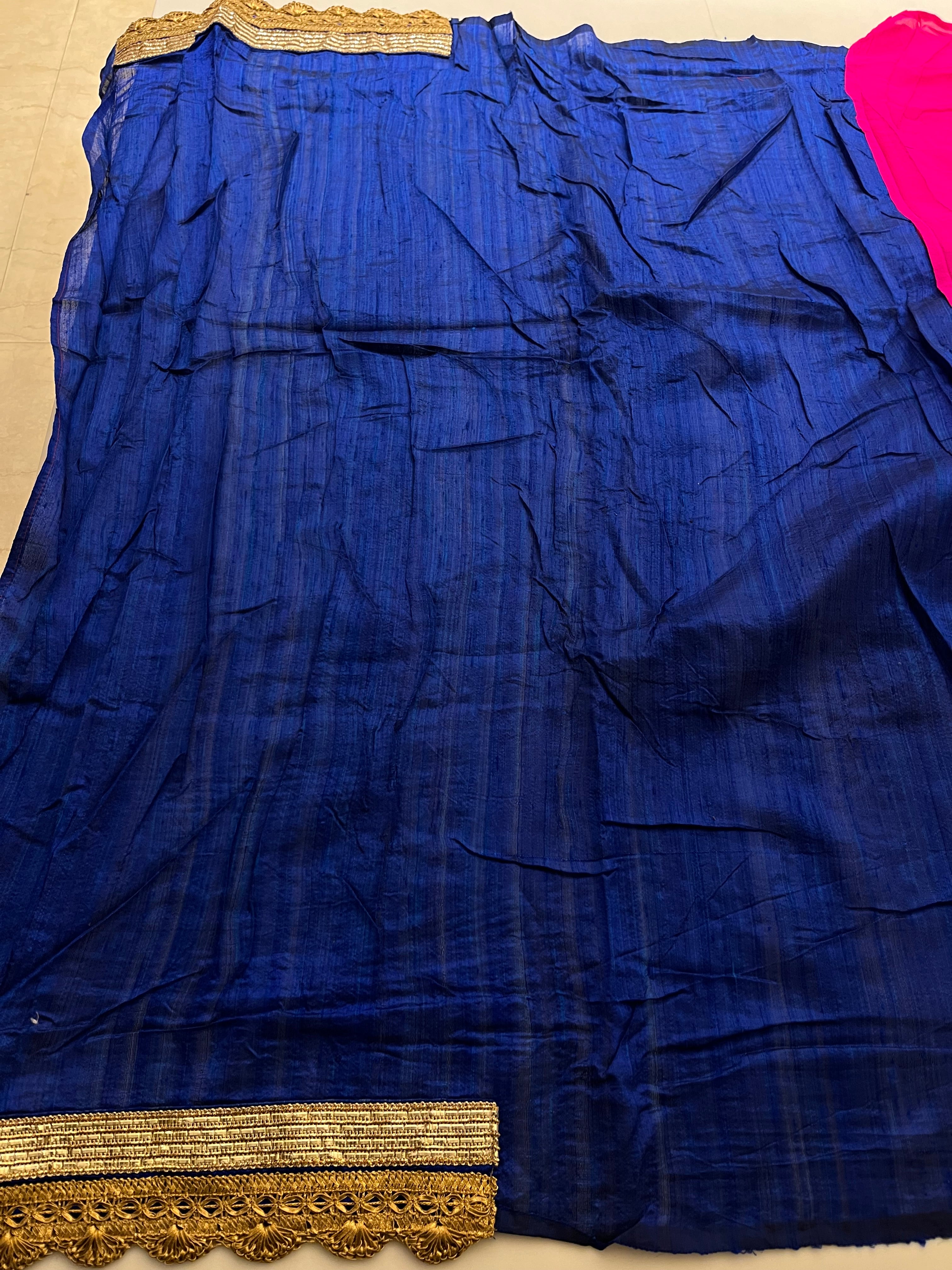 Raani Pink Georgette Saree