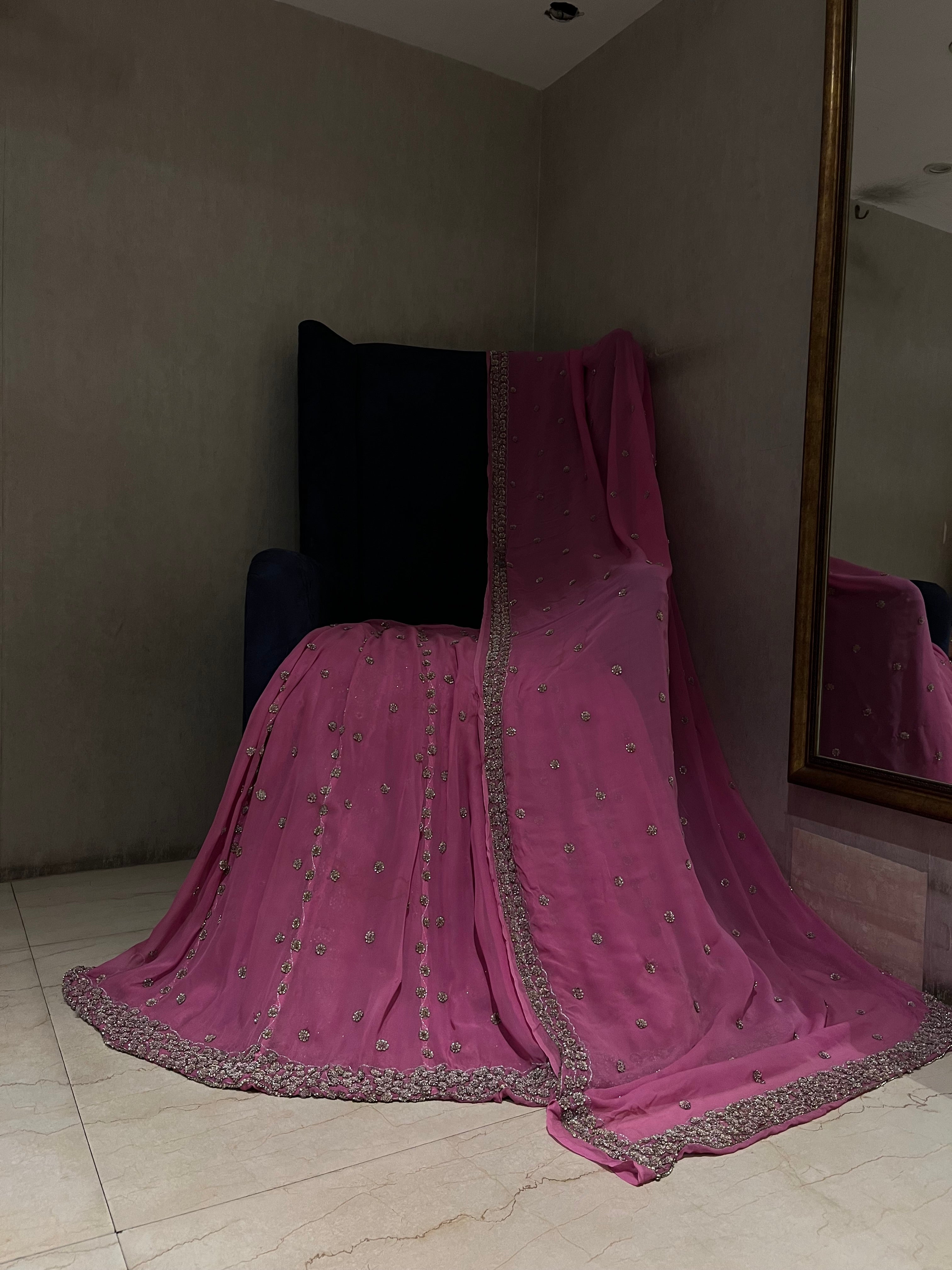 Pretty In Pink Lehenga Set
