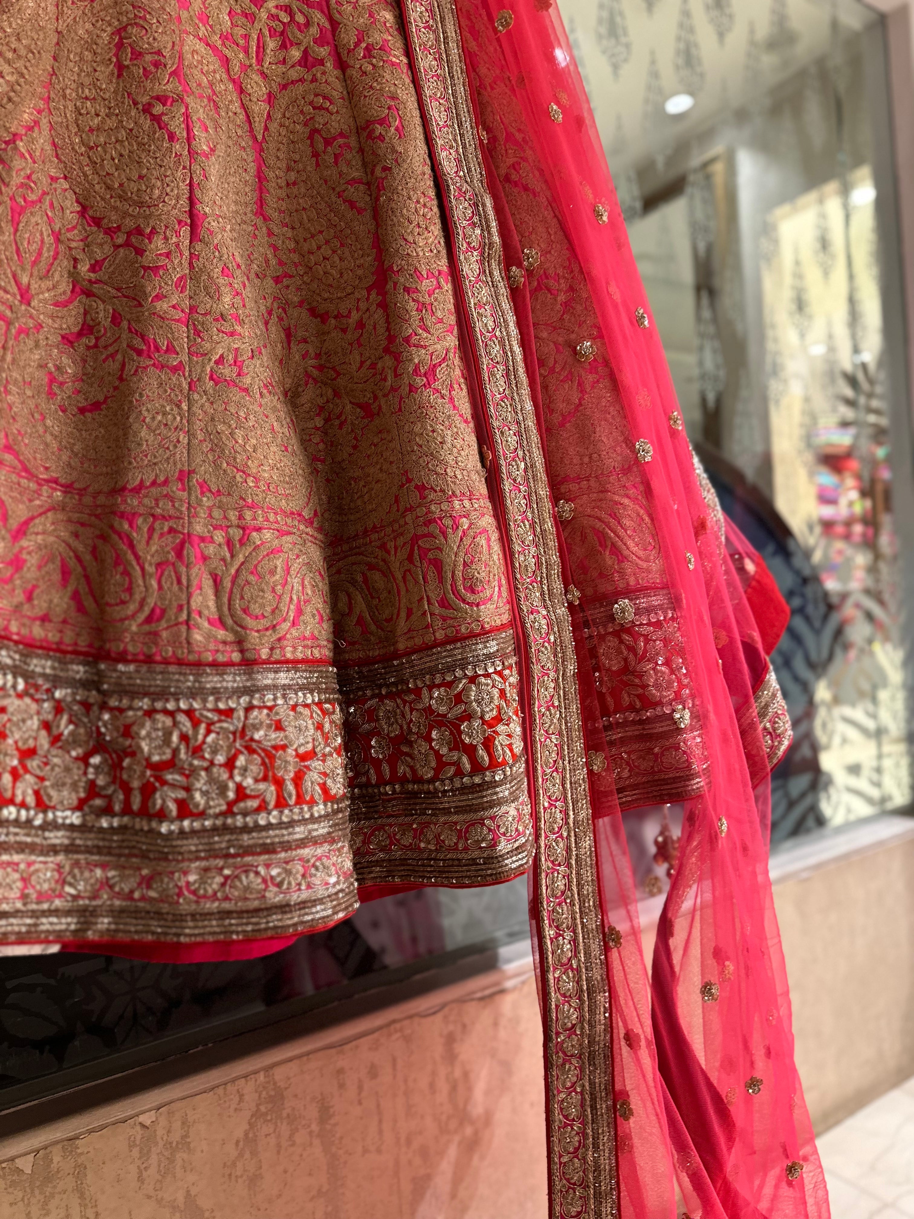 MM Classy and Subtle work lehenga