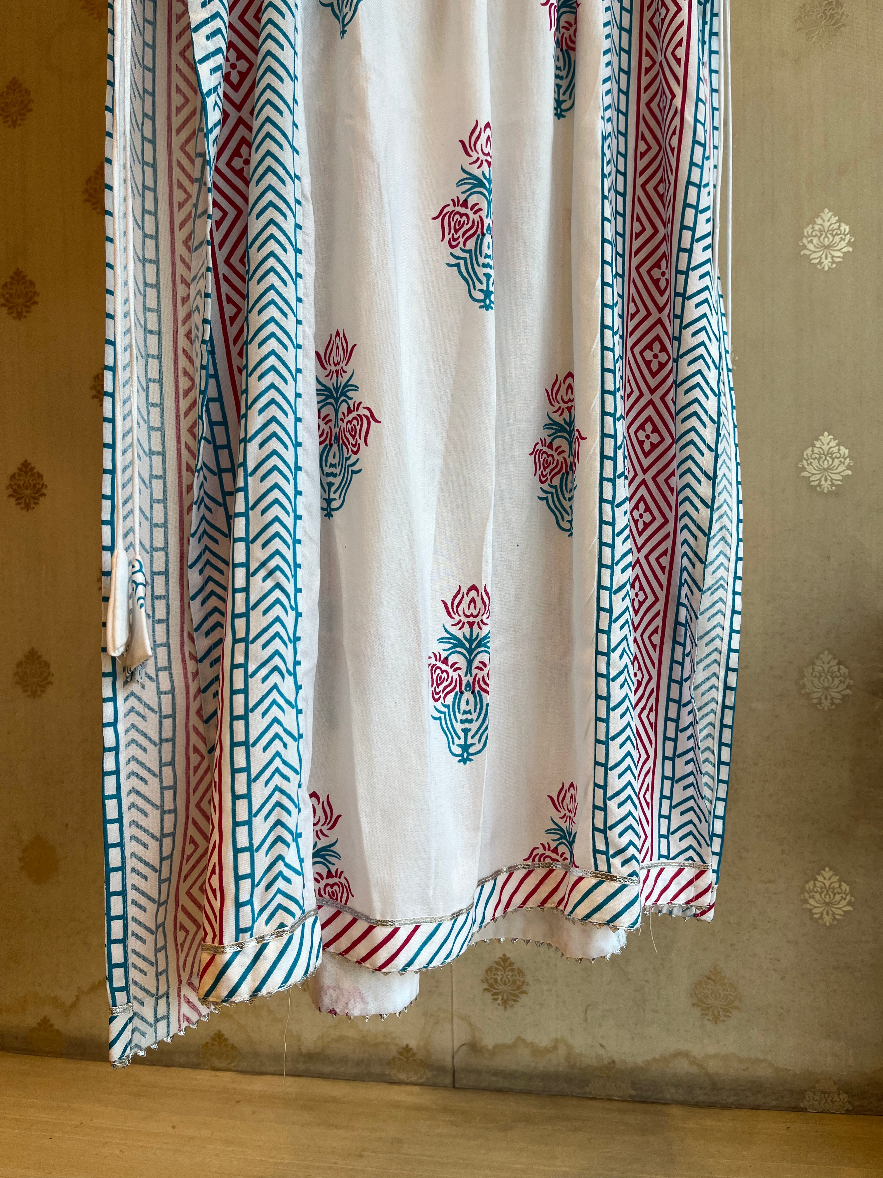 Double Side Slit Cotton Set