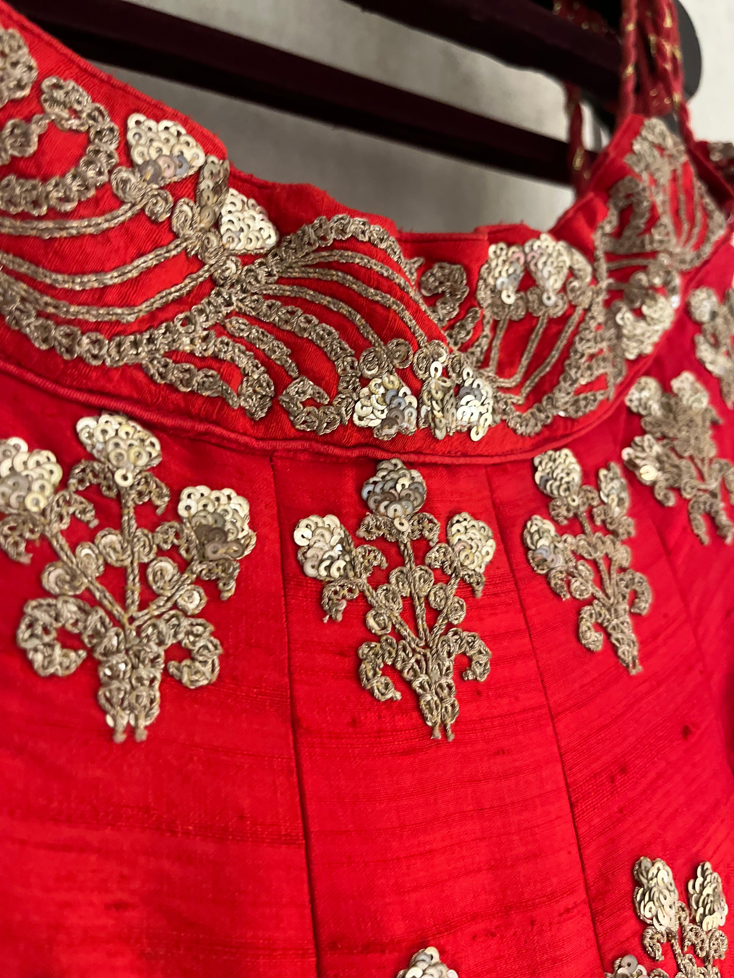 Bridal Red Lehenga Set