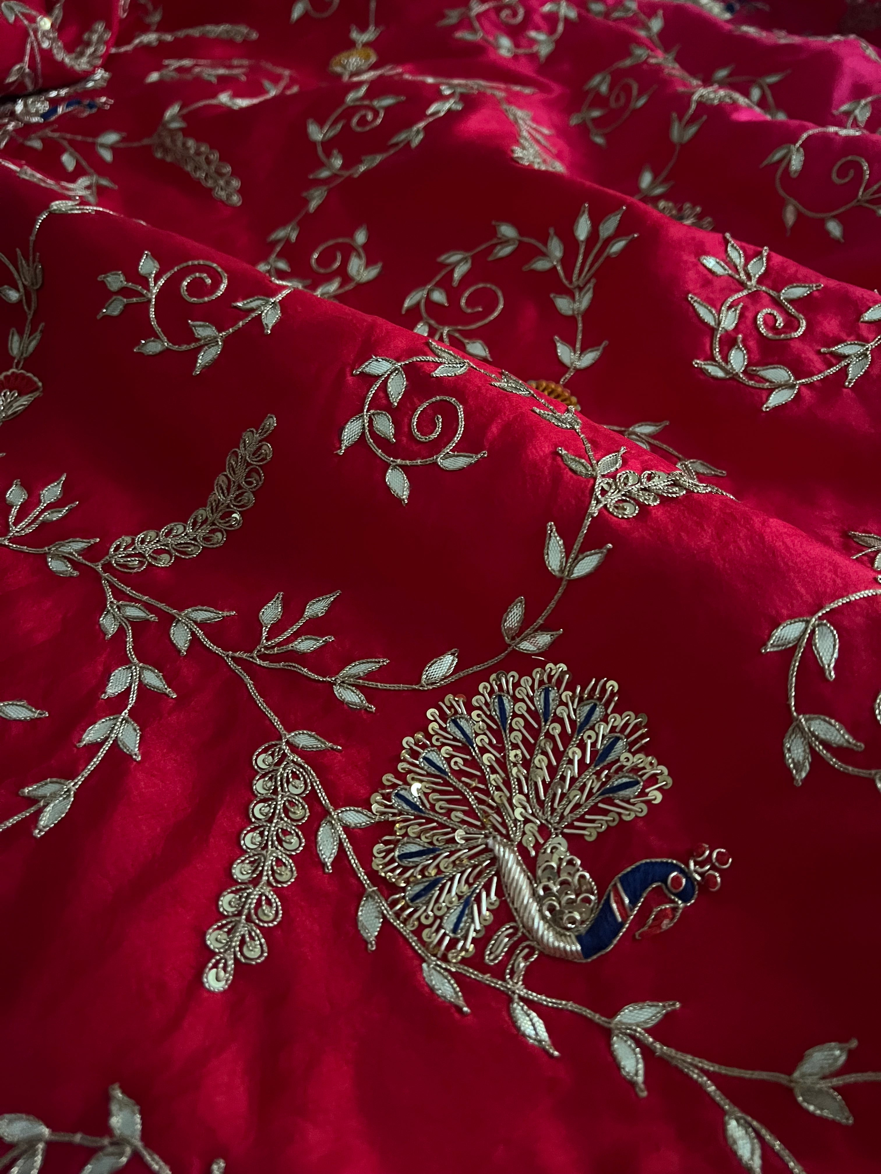Sobhagya Bridal Gotapatti Saree